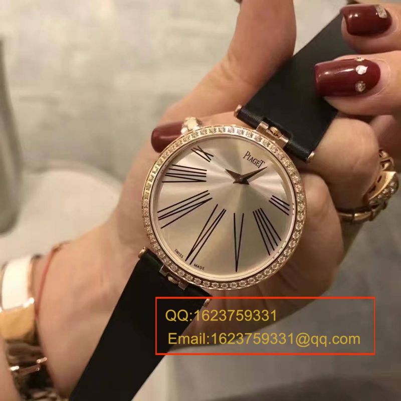 高仿 Piaget  PIAGET-  Piaget  LIMELIGHT TWICE系列  G0A36237 双面表盘 女士瑞士石英 wrist watch  / PT021