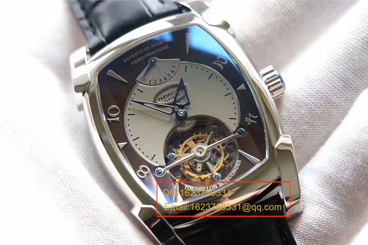 【 Video analysis BM1:1精高仿手表】 Parmigiani TOURBILLON系列PF011255.01 Tourbillon  wrist watch  / PM014