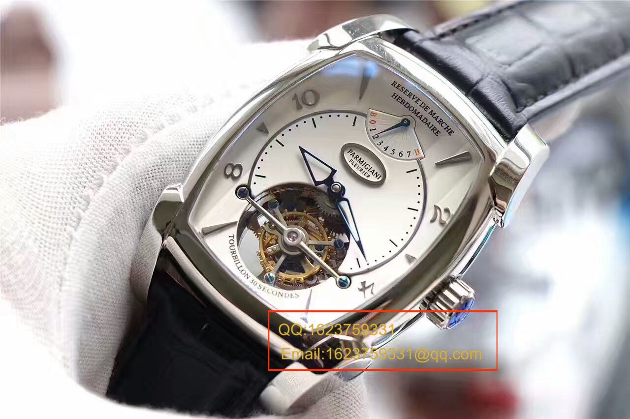 【 Video analysis BM1:1精高仿手表】 Parmigiani TOURBILLON系列PF011255.01 Tourbillon  wrist watch  / PM014
