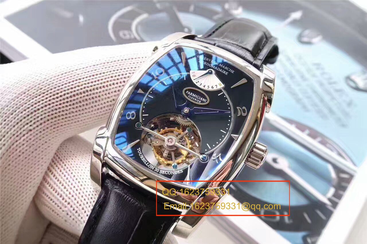 【 Video analysis BM1:1精高仿手表】 Parmigiani TOURBILLON系列PF011255.01 Tourbillon  wrist watch  / PM014