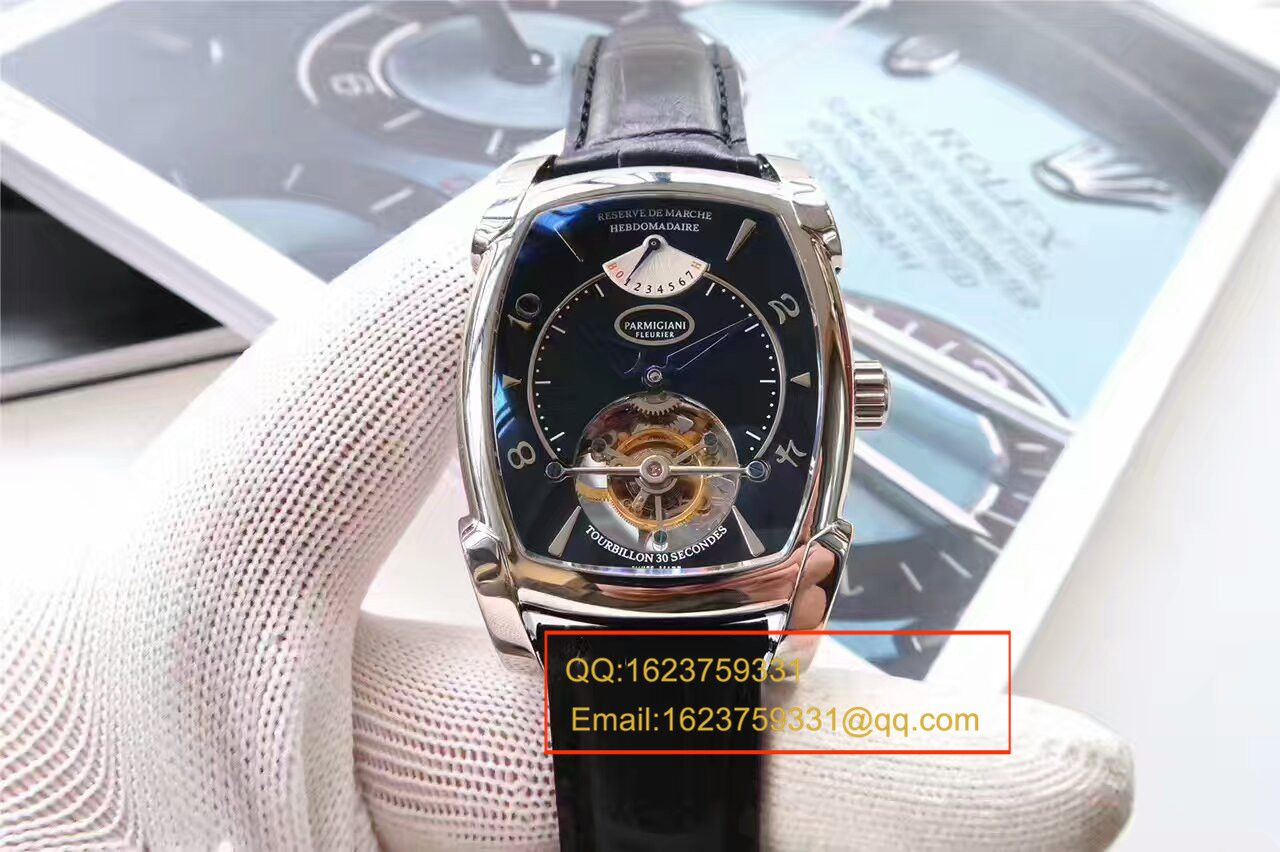 【 Video analysis BM1:1精高仿手表】 Parmigiani TOURBILLON系列PF011255.01 Tourbillon  wrist watch  / PM014