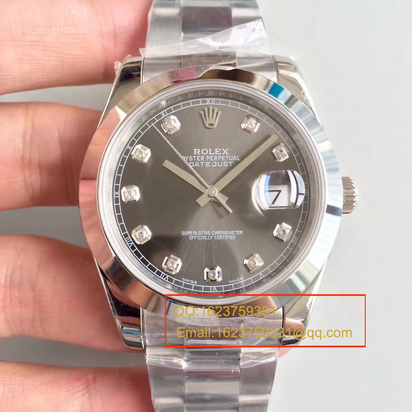 【 Video analysis NOOB Factory 1:1高仿手表】 Rolex   Datejust 系列M126334-0005 wrist watch  / RBD071