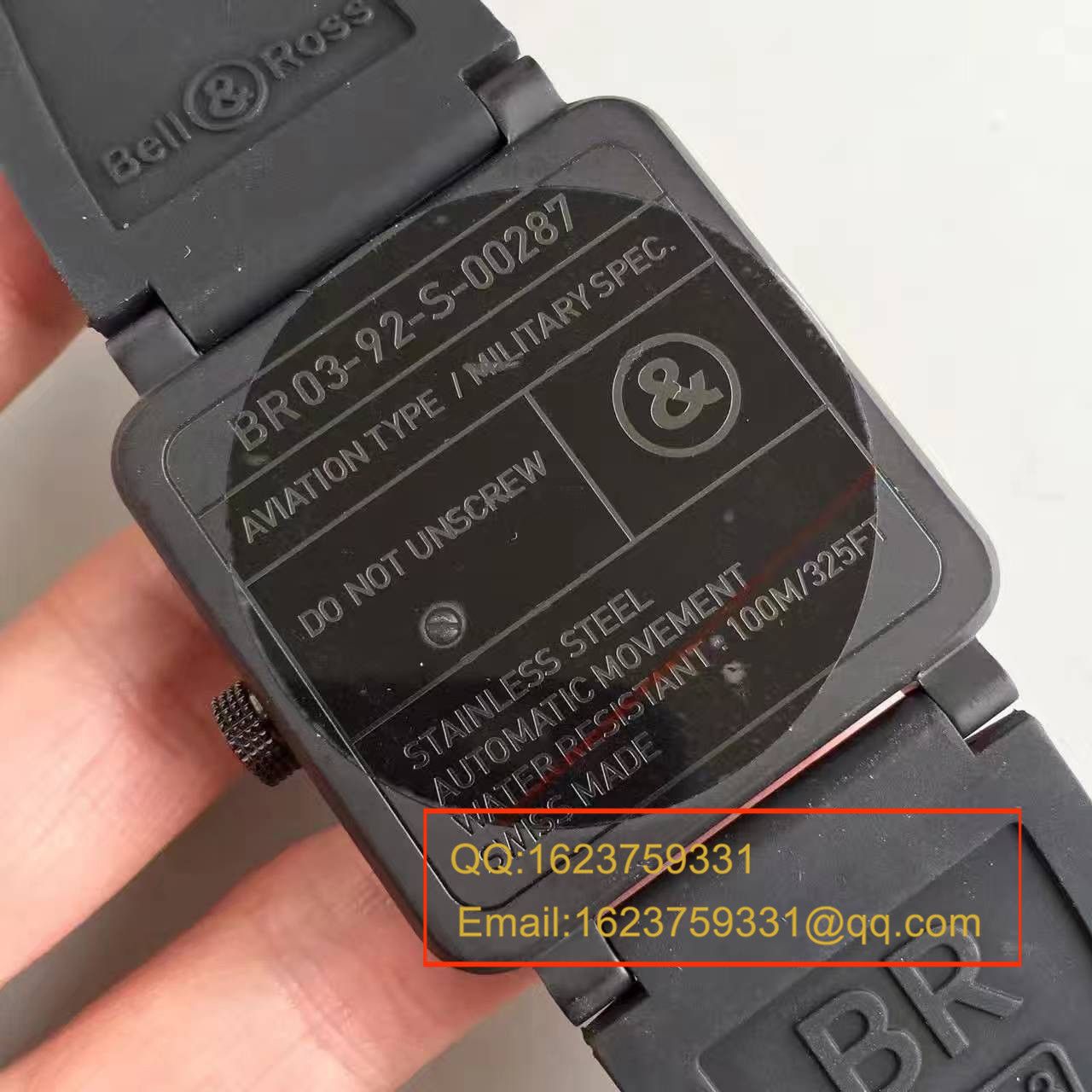 【BR Factory 一比一复刻瑞士精仿手表】 Bell & Ross AVIATION系列BR 03-92 DESERT TYPE wrist watch  /  BLSAI008