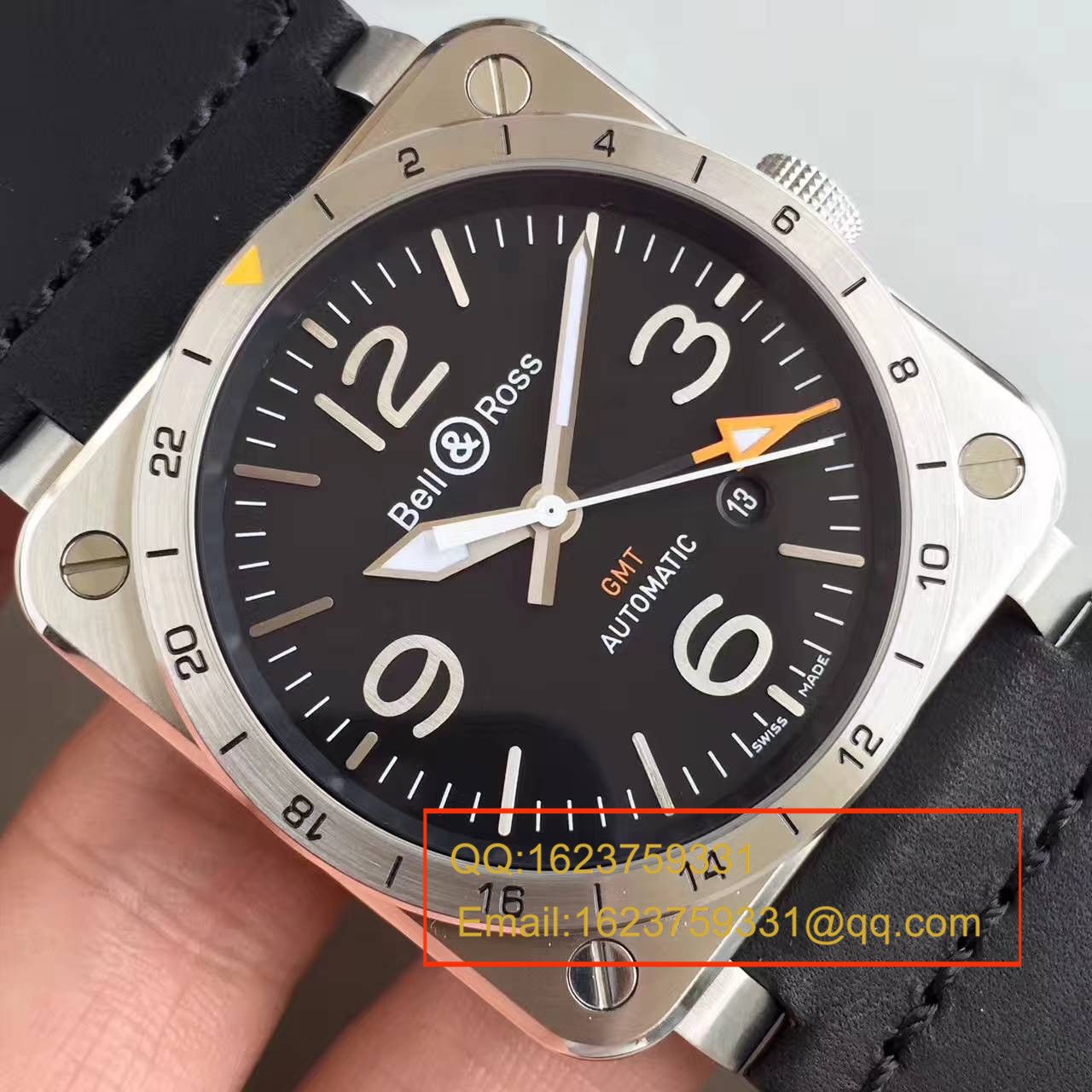 【BR Factory 一比一超A高仿手表】 Bell & Ross AVIATION系列BR 03-93 GMT wrist watch  / BLBA014