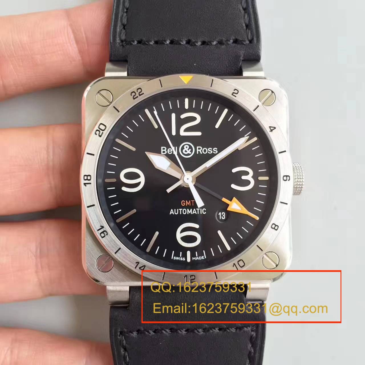 【BR Factory 一比一超A高仿手表】 Bell & Ross AVIATION系列BR 03-93 GMT wrist watch  / BLBA014