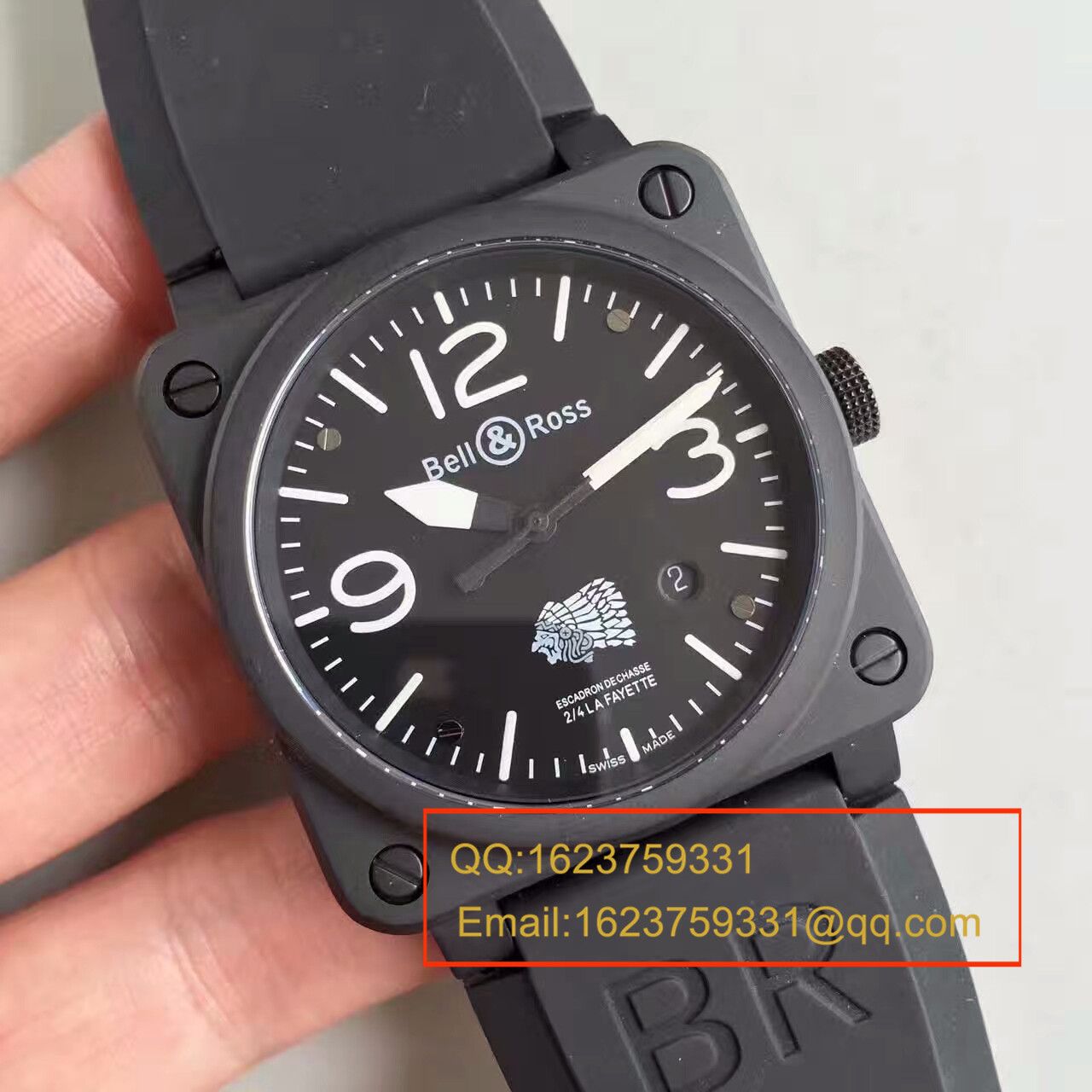 【BR Factory 一比一精高仿手表】BR柏莱仕法国国家宪兵特勤队设计制造GIGN专属特别版 wrist watch  BR03-92 