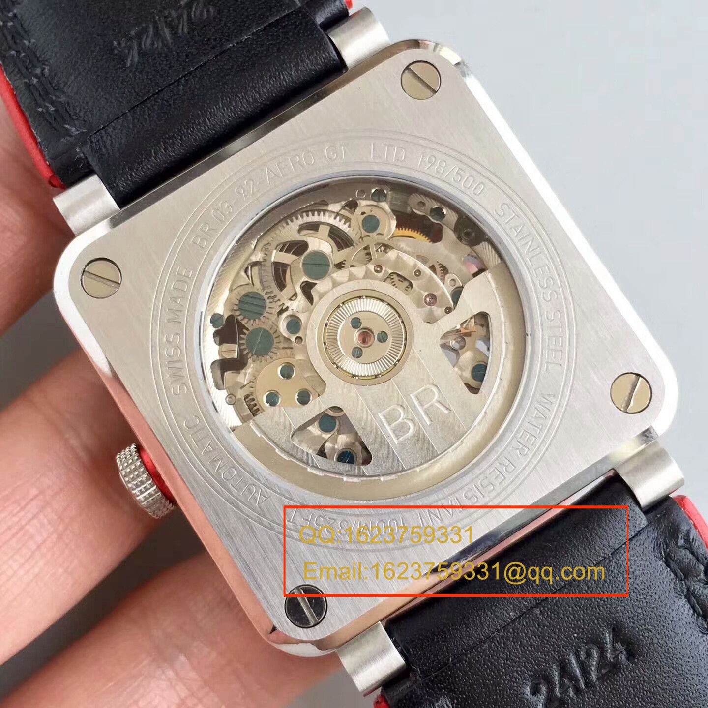 【BR一比一超A超A高仿手表】 Bell & Ross 	Bell & Ross Men系列	AÉRO GT BR0392-SC/SCA wrist watch  / BL010