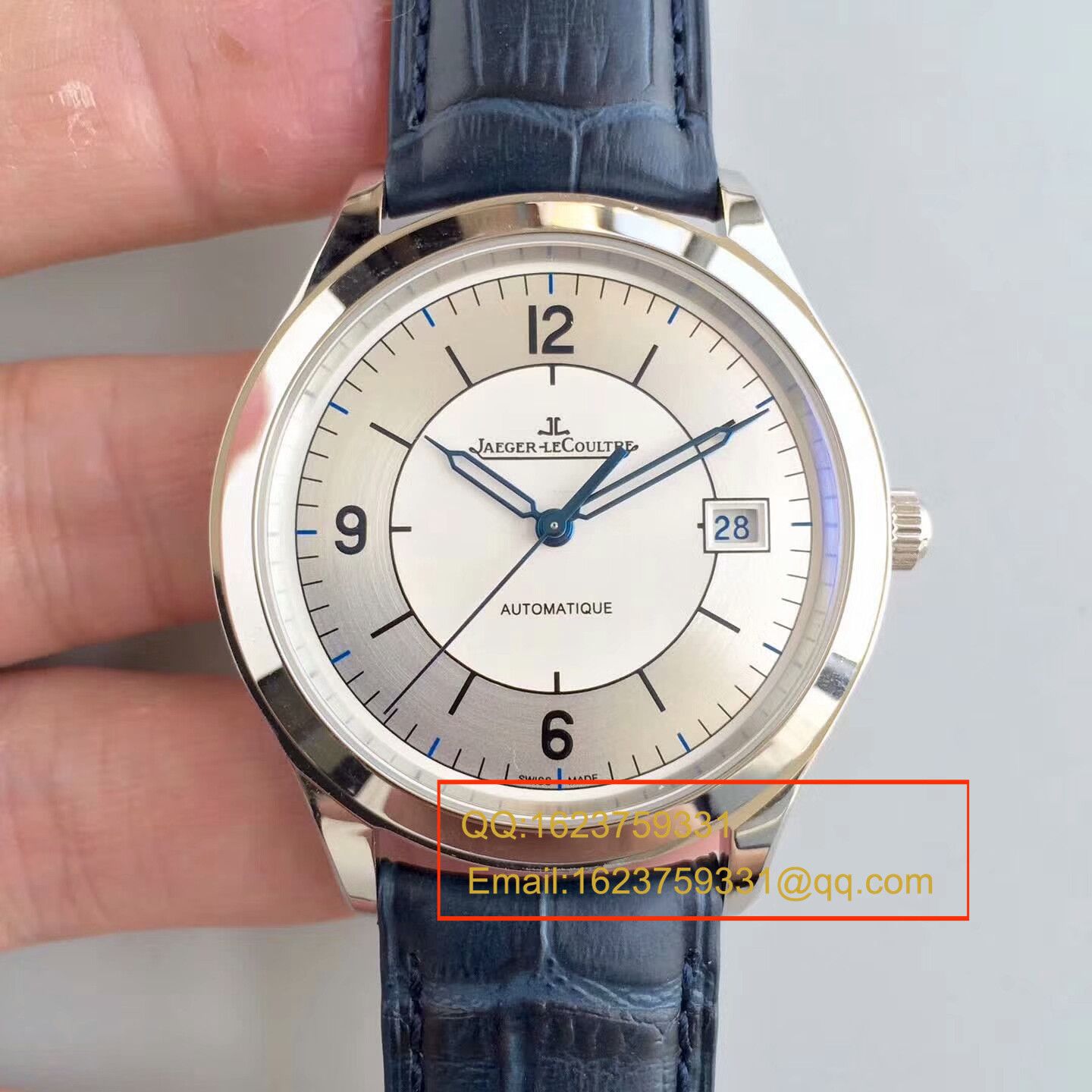 【ZF一比一 top 高仿手表】 Jaeger-LeCoultre 大师系列Master Control Date1548530 wrist watch  / JJ119