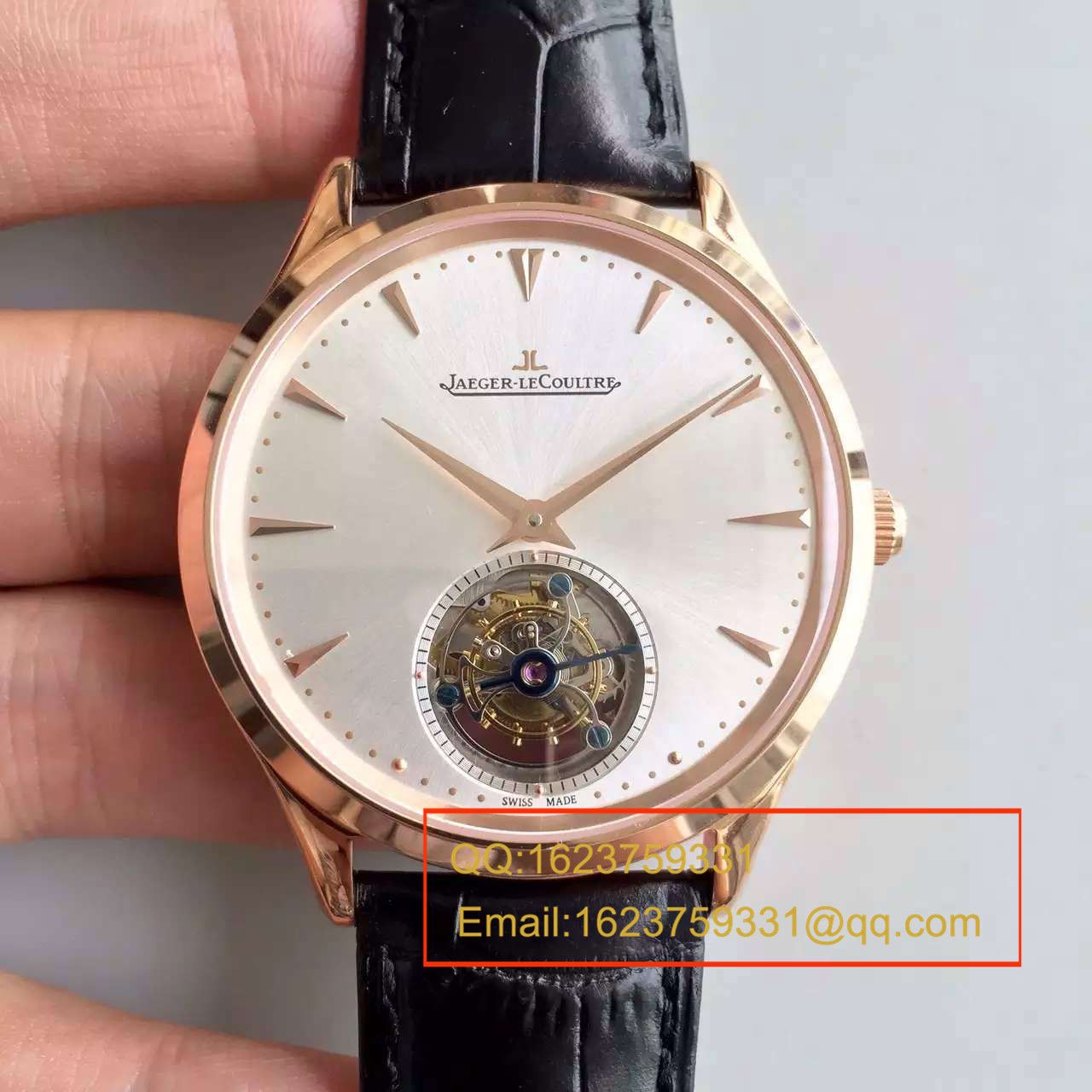 【LH一比一超A高仿手表】 Jaeger-LeCoultre Master超薄大师系列Q1322410自动 Tourbillon  wrist watch  / JJ077
