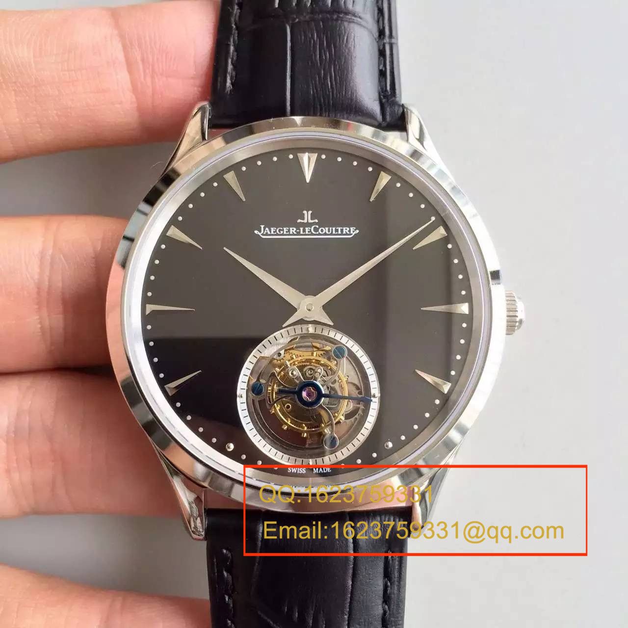 【LH一比一超A高仿手表】 Jaeger-LeCoultre Master超薄大师系列Q1322410自动 Tourbillon  wrist watch  / JJ077
