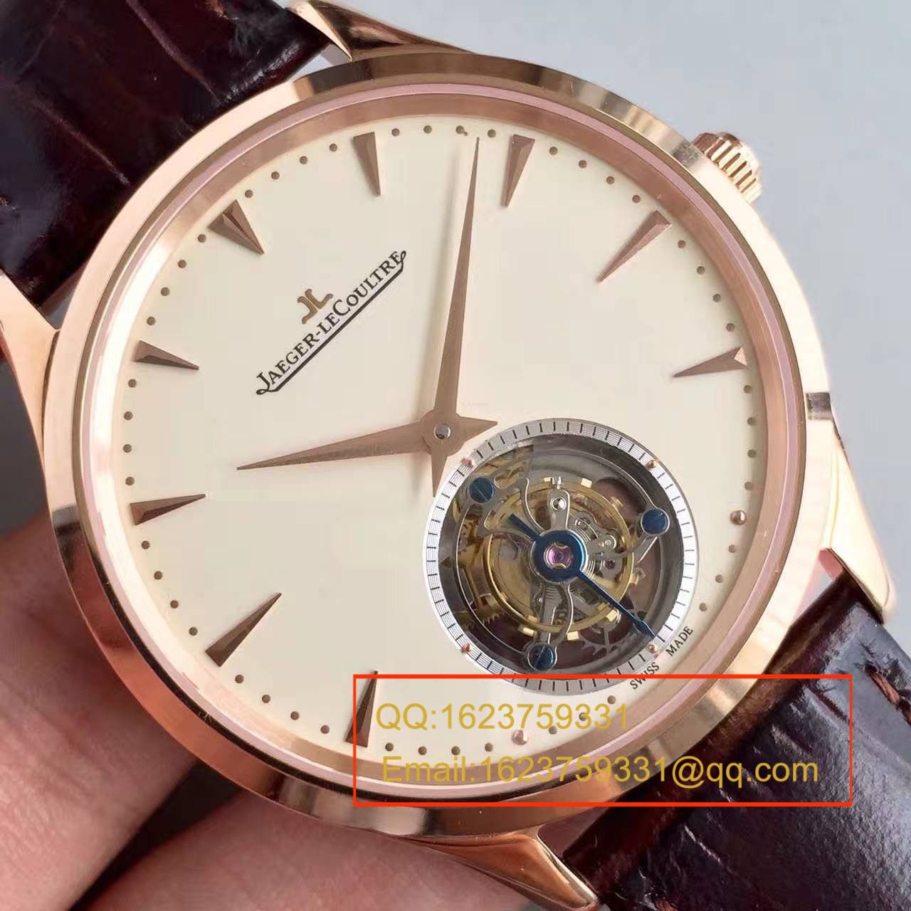 【LH一比一超A高仿手表】 Jaeger-LeCoultre Master超薄大师系列Q1322410自动 Tourbillon  wrist watch  / JJ077