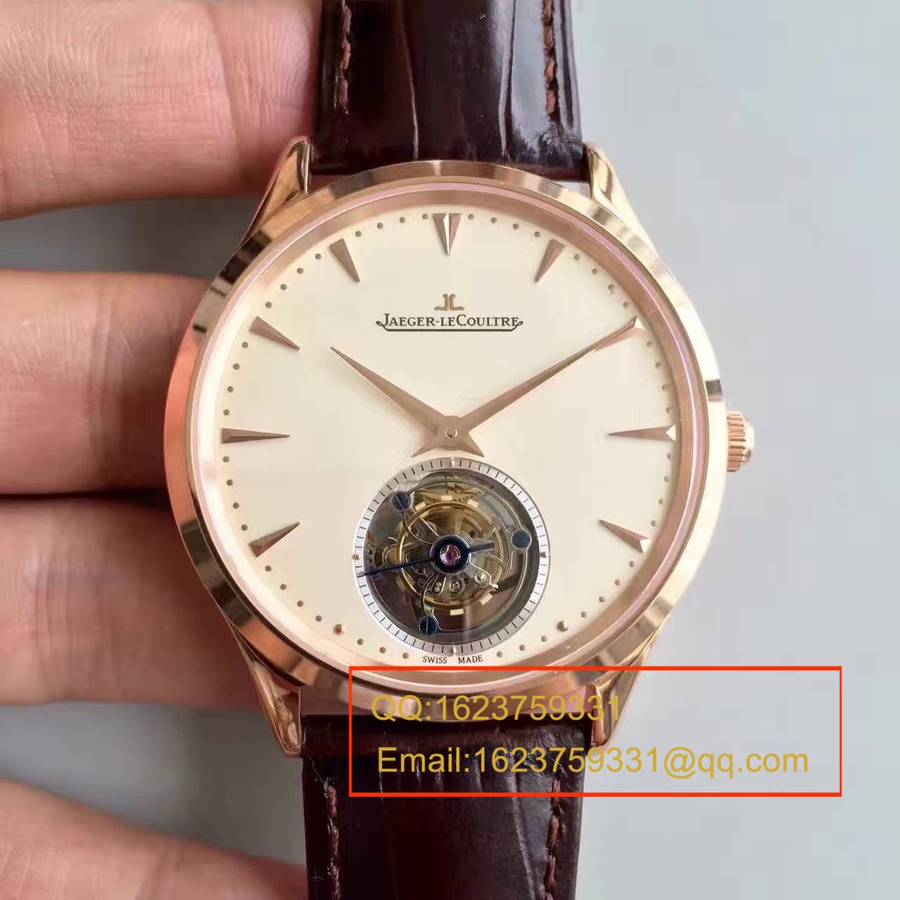 【LH一比一超A高仿手表】 Jaeger-LeCoultre Master超薄大师系列Q1322410自动 Tourbillon  wrist watch  / JJ077