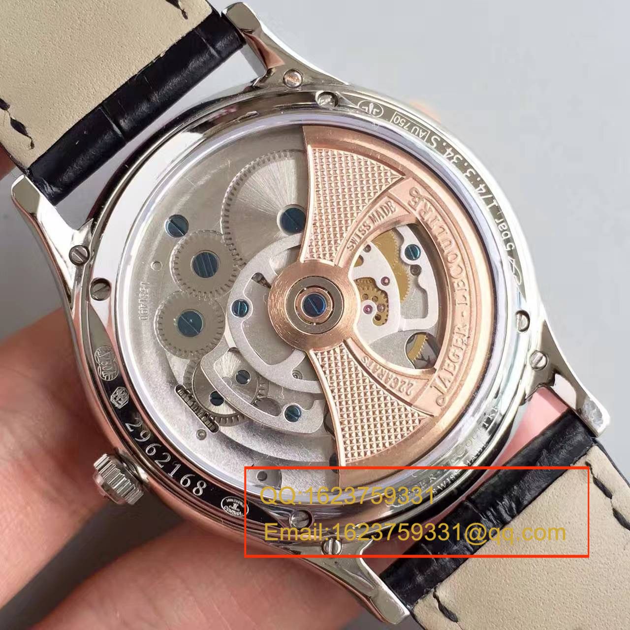 【LH一比一超A高精仿手表】 Jaeger-LeCoultre Master超薄大师系列Q1323420全自动 Tourbillon  wrist watch  / JJ076
