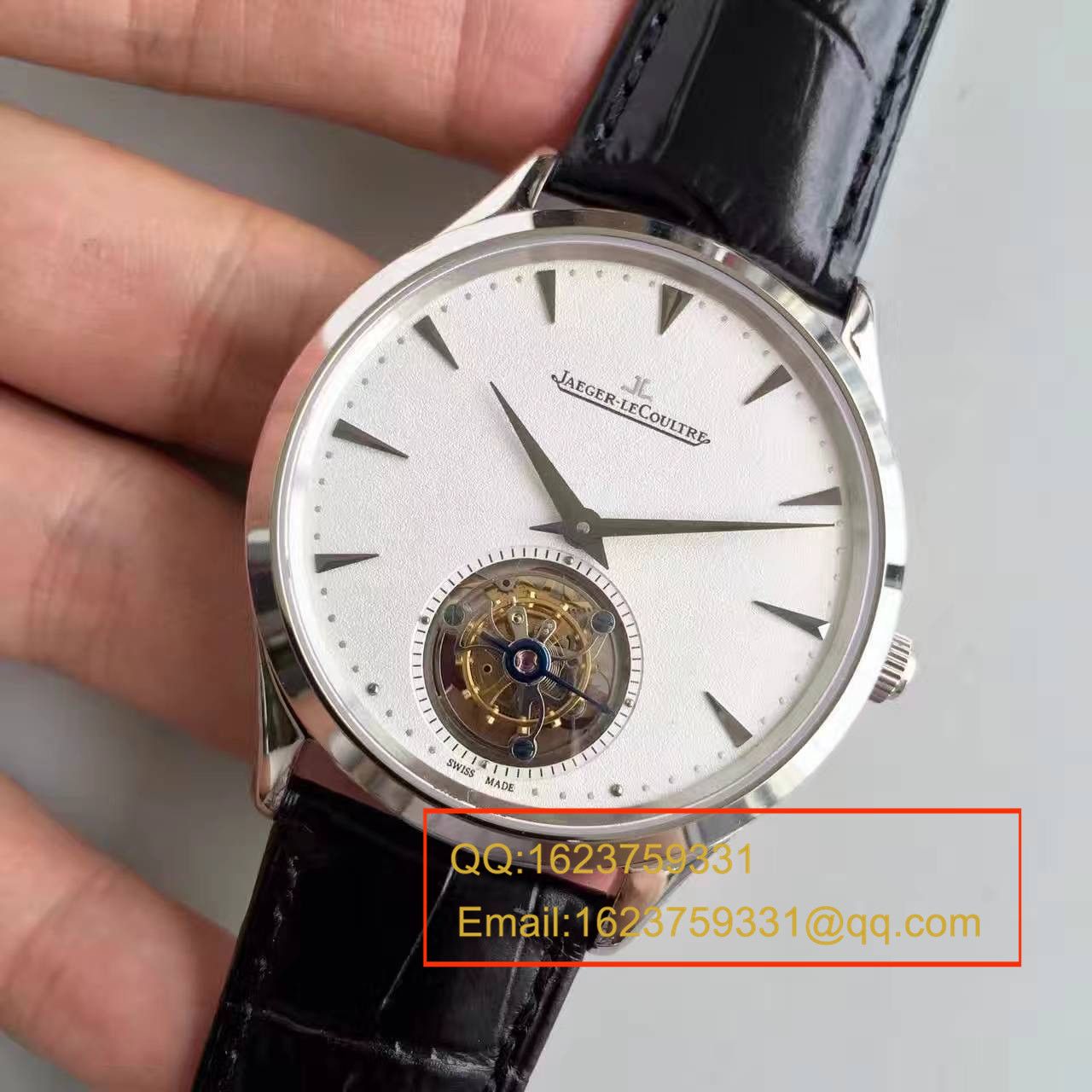 【LH一比一超A高精仿手表】 Jaeger-LeCoultre Master超薄大师系列Q1323420全自动 Tourbillon  wrist watch  / JJ076