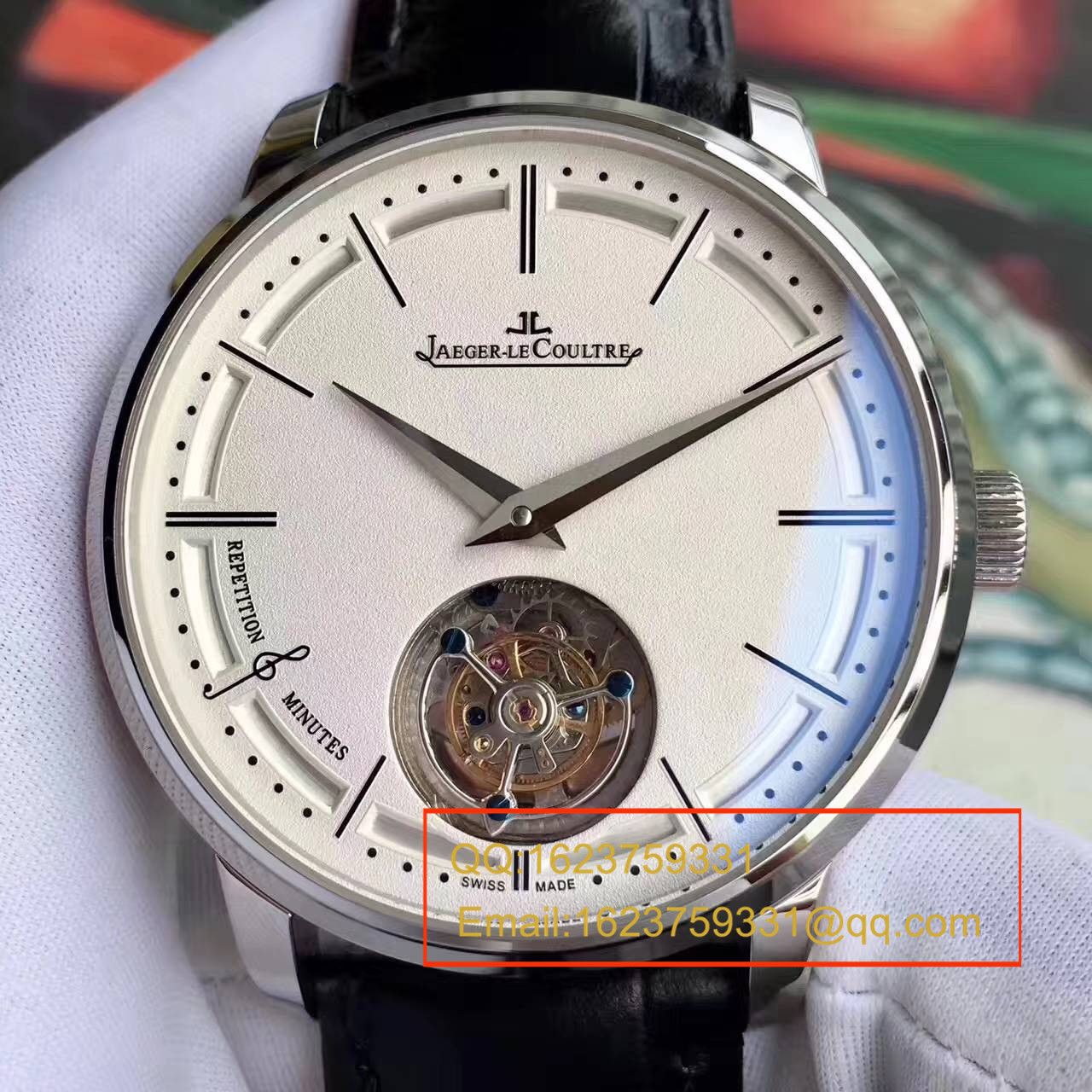 【TF Factory 1:1超A精仿手表】 Jaeger-LeCoultre 大师系列自动 Tourbillon Q1313520 wrist watch  / JJ075