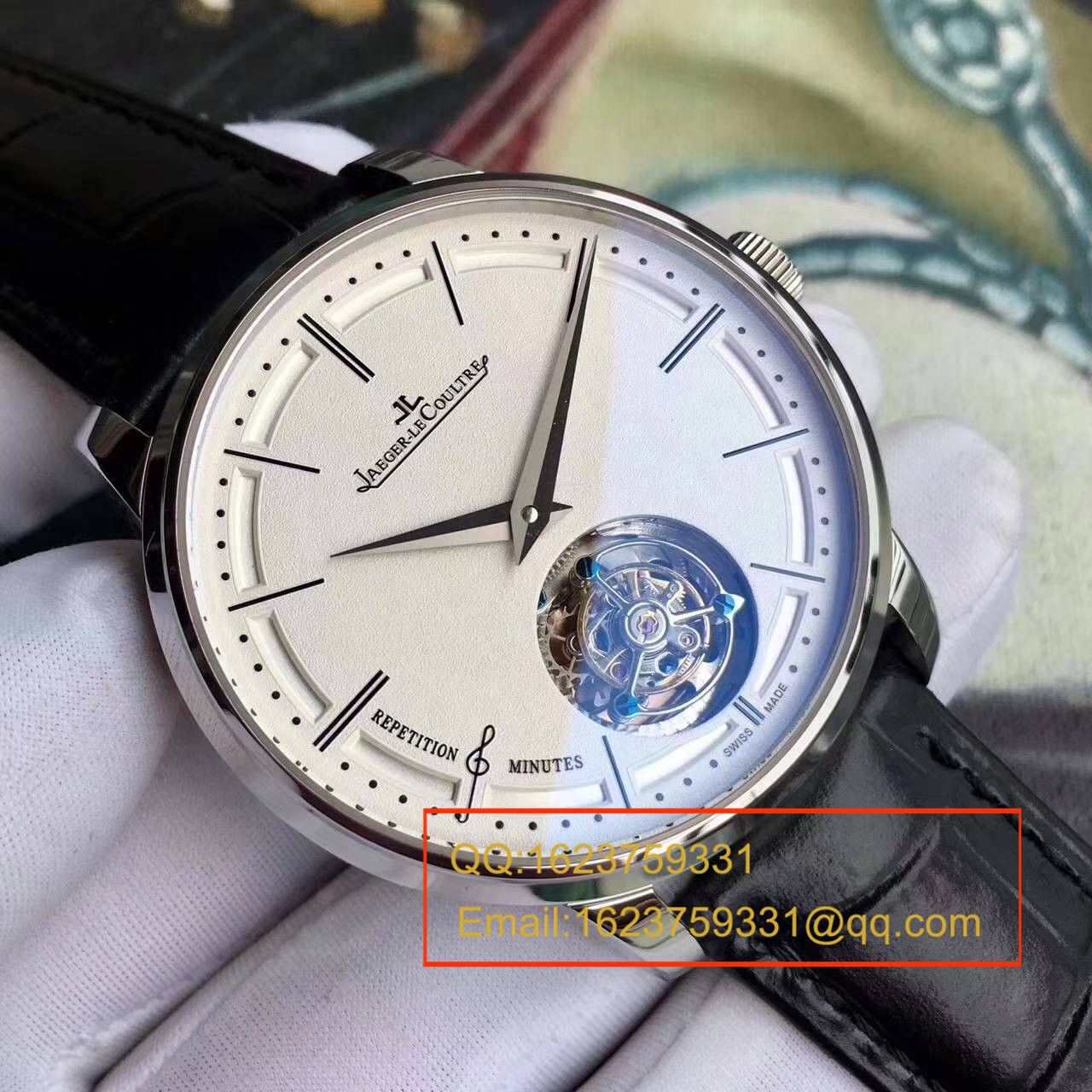 【TF Factory 1:1超A精仿手表】 Jaeger-LeCoultre 大师系列自动 Tourbillon Q1313520 wrist watch  / JJ075