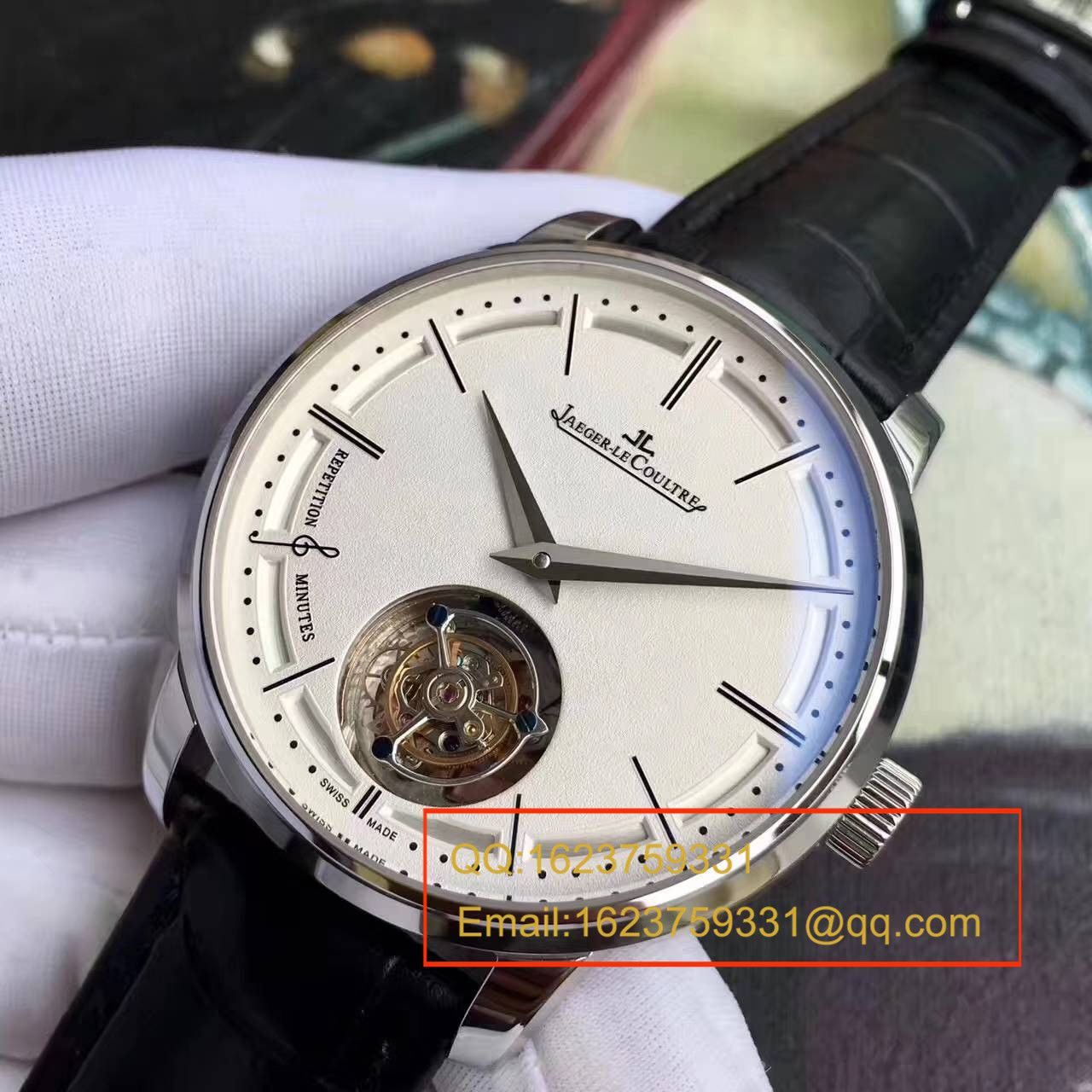 【TF Factory 1:1超A精仿手表】 Jaeger-LeCoultre 大师系列自动 Tourbillon Q1313520 wrist watch  / JJ075