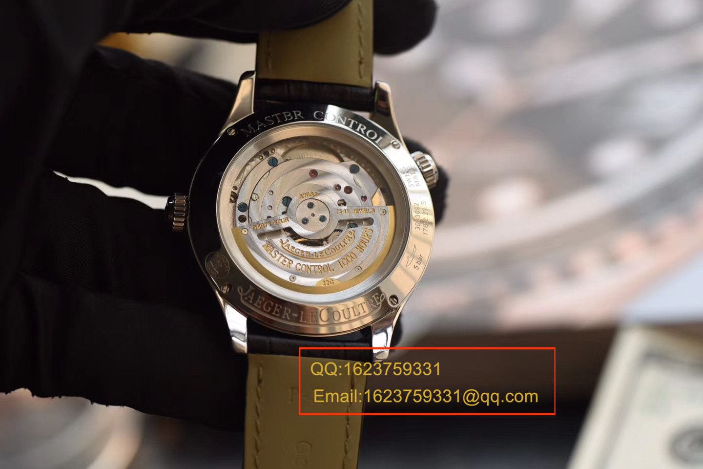 【TW一比一超A高仿手表】 Jaeger-LeCoultre 大师 MASTER CONTROL系列q1428420双时区 wrist watch  / JJBE029B
