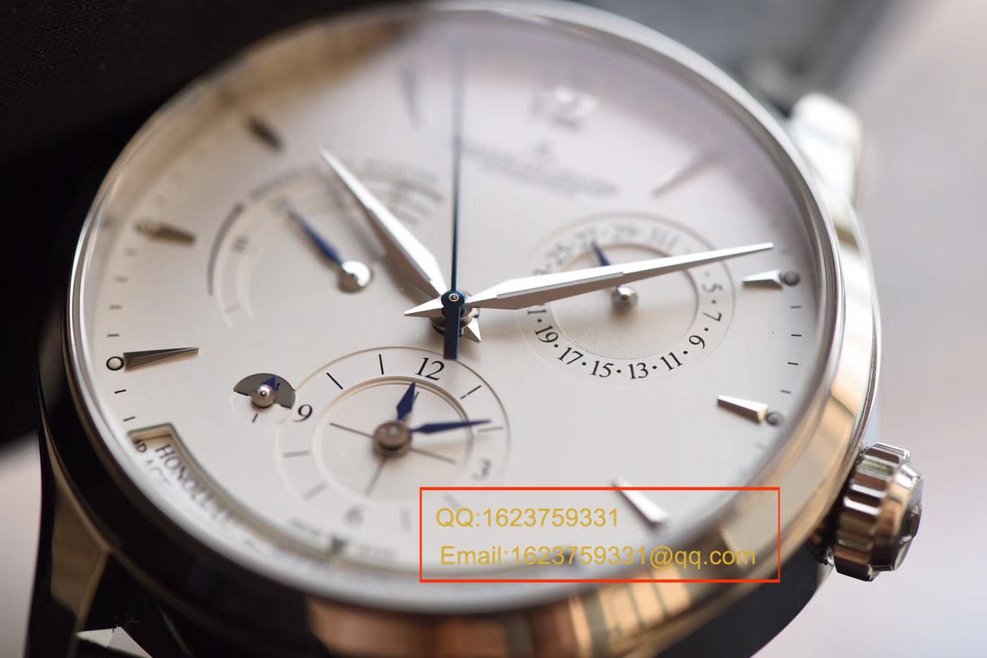【TW一比一超A高仿手表】 Jaeger-LeCoultre 大师 MASTER CONTROL系列q1428420双时区 wrist watch  / JJBE029B