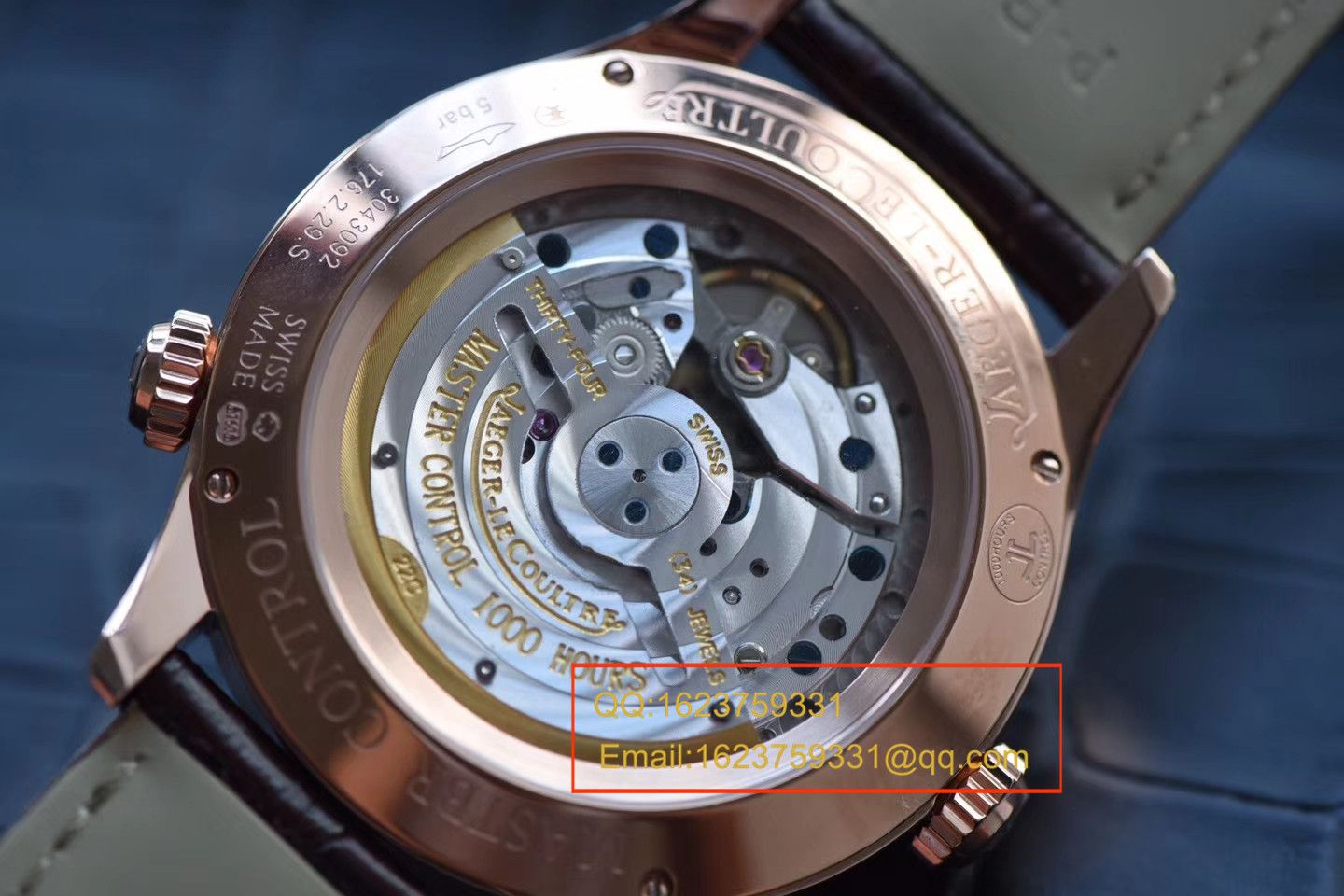 【TW一比一超A高仿手表】 Jaeger-LeCoultre 大师 MASTER CONTROL系列Q1422521双时区 wrist watch  / JJBF029