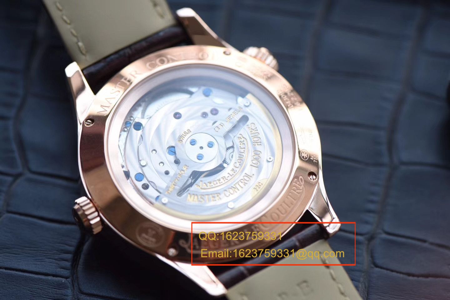 【TW一比一超A高仿手表】 Jaeger-LeCoultre 大师 MASTER CONTROL系列Q1422521双时区 wrist watch  / JJBF029