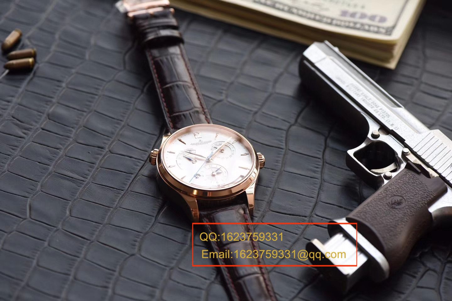 【TW一比一超A高仿手表】 Jaeger-LeCoultre 大师 MASTER CONTROL系列Q1422521双时区 wrist watch  / JJBF029