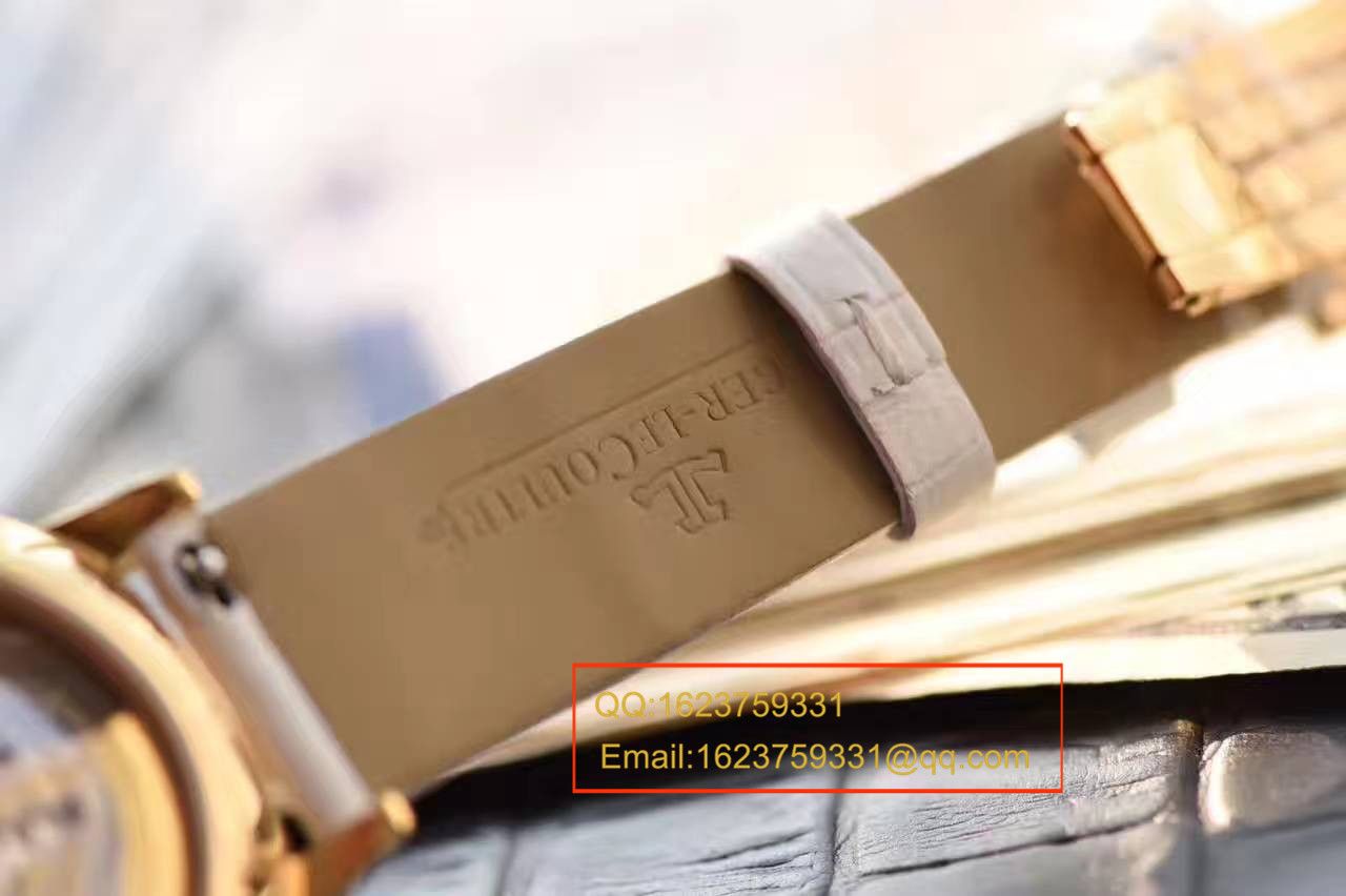 【TF一比一超A高仿手表】 Jaeger-LeCoultre  Rendez-Vous 新款 Rendez-Vous 3441420女士黄金壳机械 wrist watch  / JJBB116