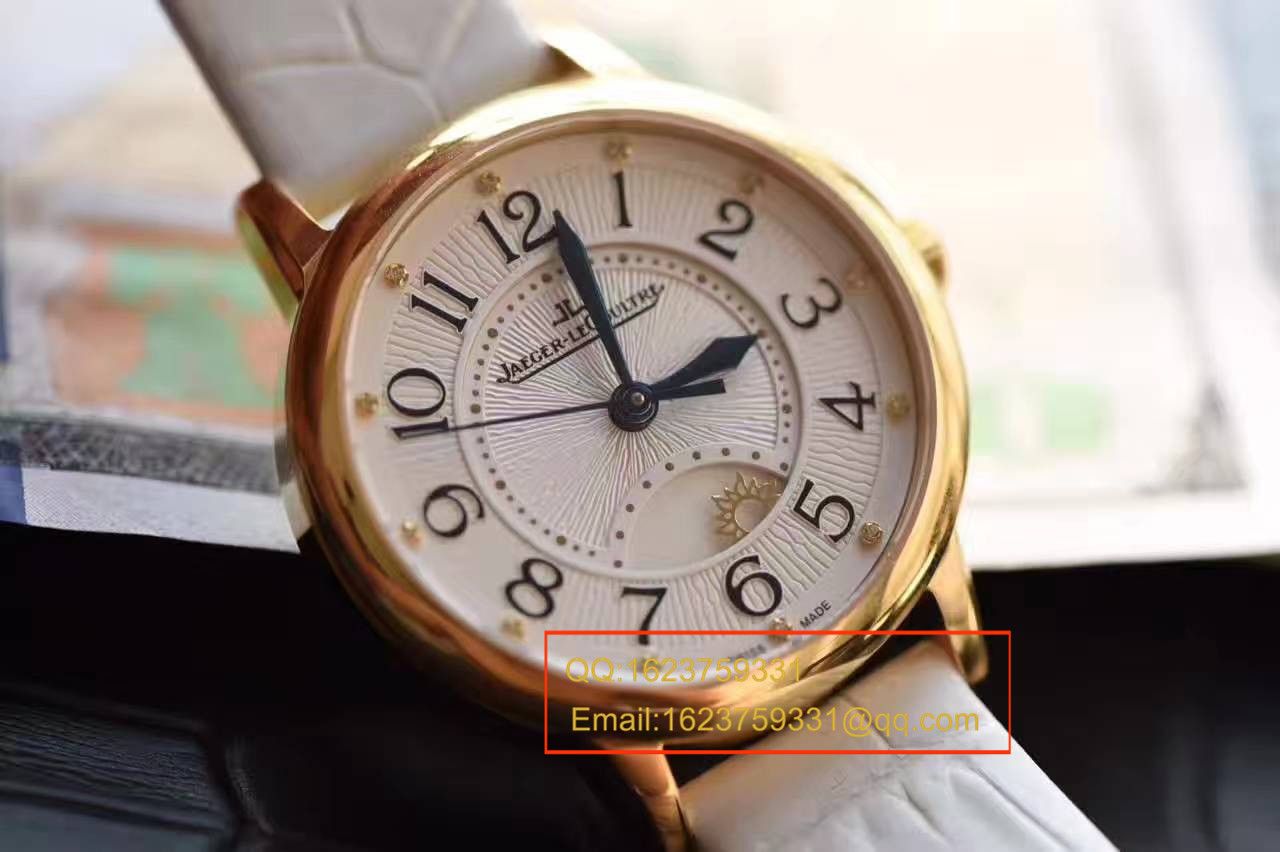 【TF一比一超A高仿手表】 Jaeger-LeCoultre  Rendez-Vous 新款 Rendez-Vous 3441420女士黄金壳机械 wrist watch  / JJBB116