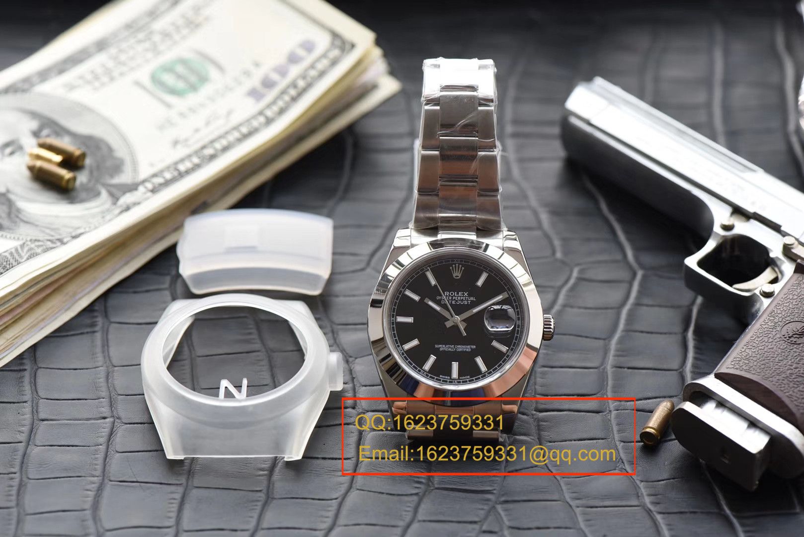 【N Factory 超A1:1高精仿手表】 Rolex   Datejust 系列116334-黑盘 wrist watch  / RBE093