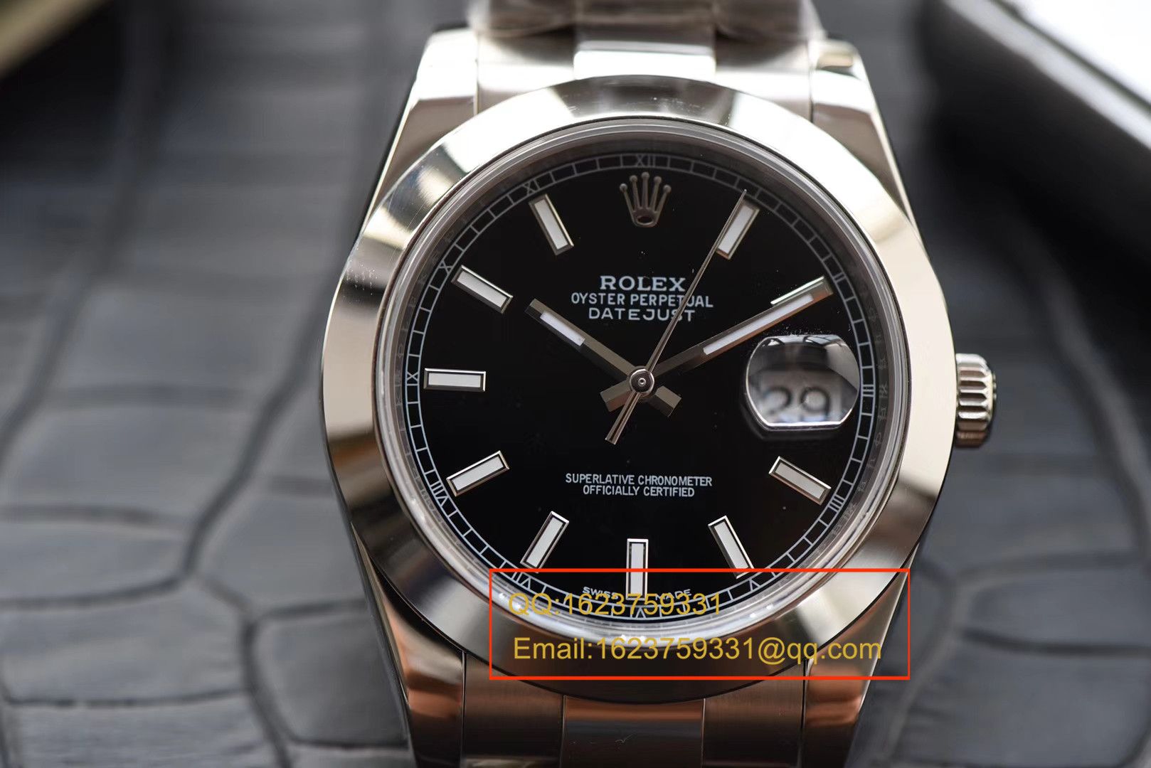 【N Factory 超A1:1高精仿手表】 Rolex   Datejust 系列116334-黑盘 wrist watch  / RBE093