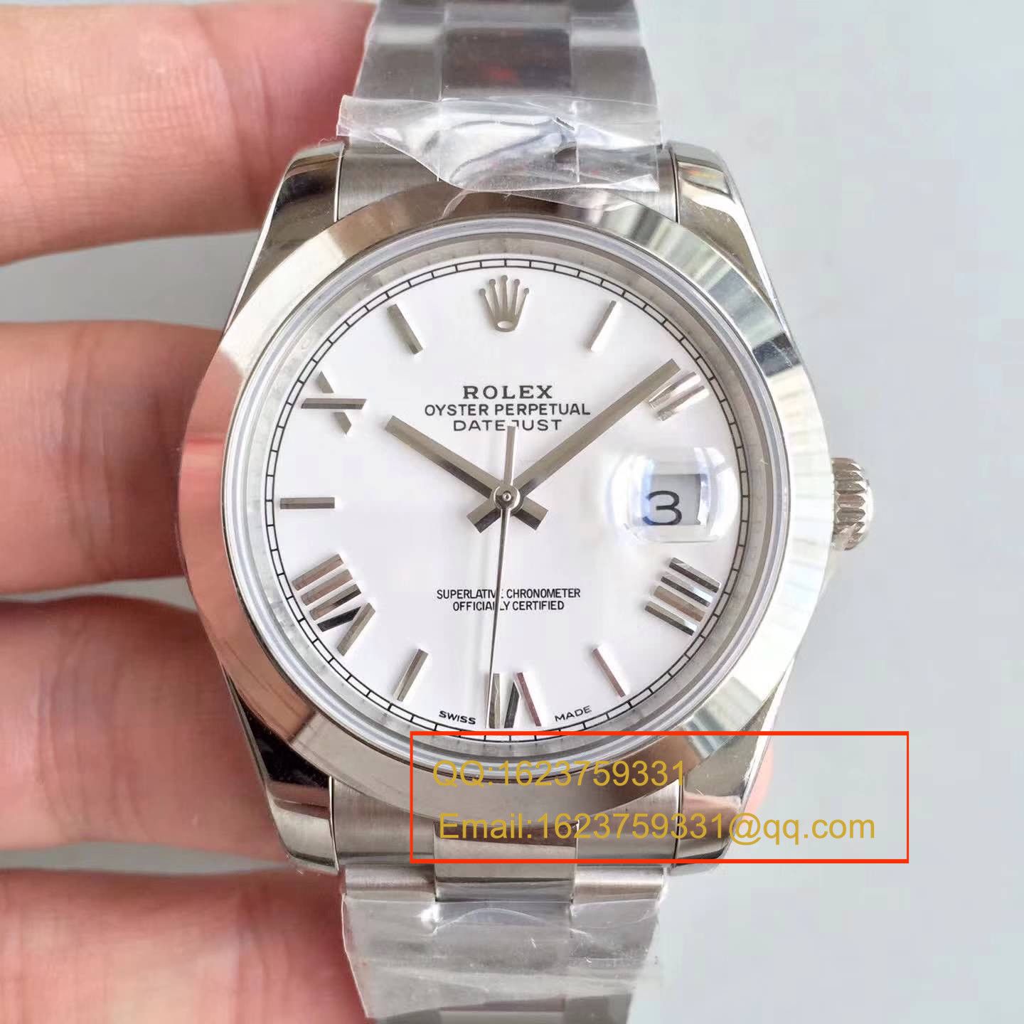 【N Factory 一比一复刻手表】高仿 Rolex （ROLEX）  Datejust 系列116333-72213黑罗机械男表 / RBD068