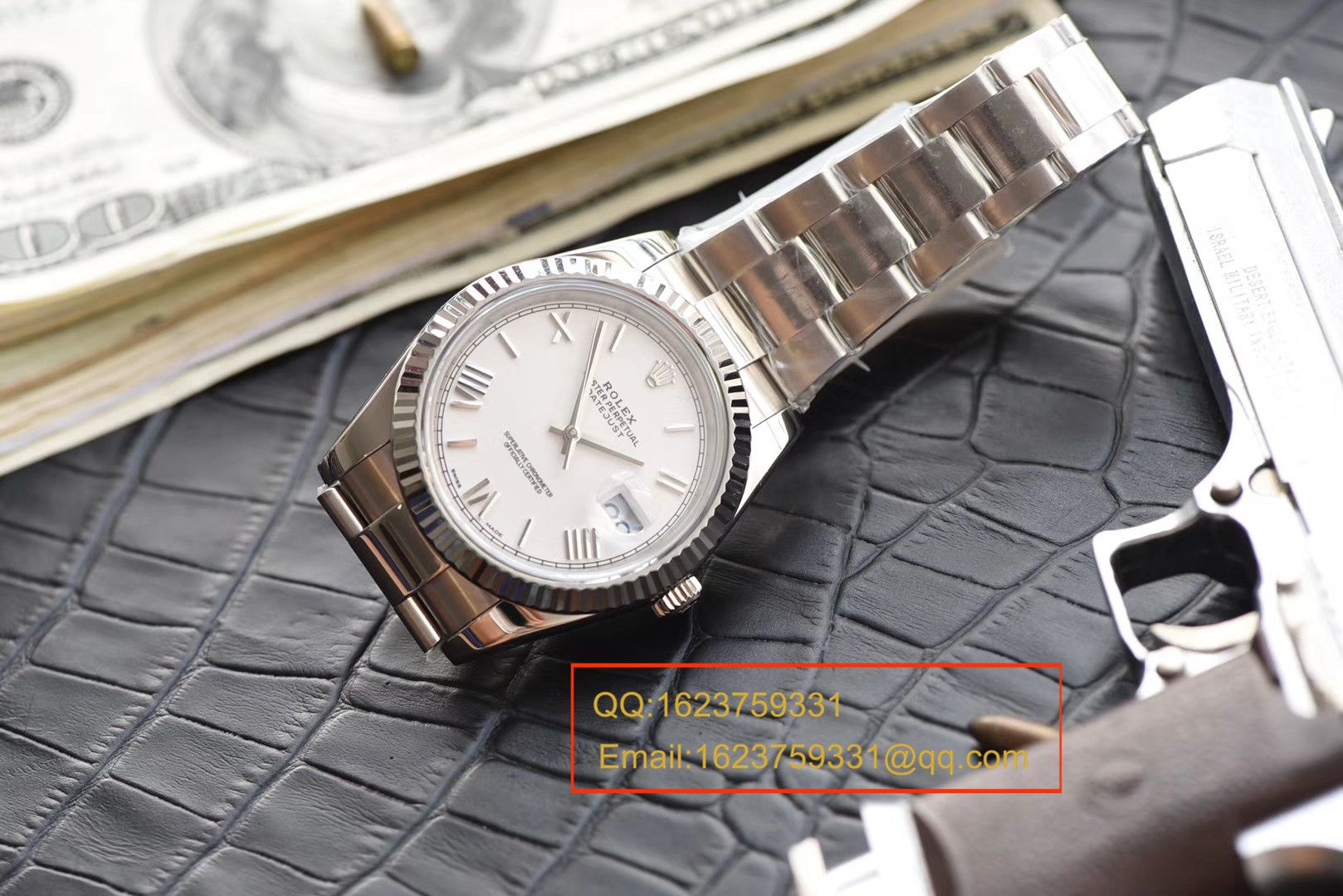 【N Factory 一比一复刻手表】高仿 Rolex （ROLEX）  Datejust 系列116333-72213黑罗机械男表 / RBD068