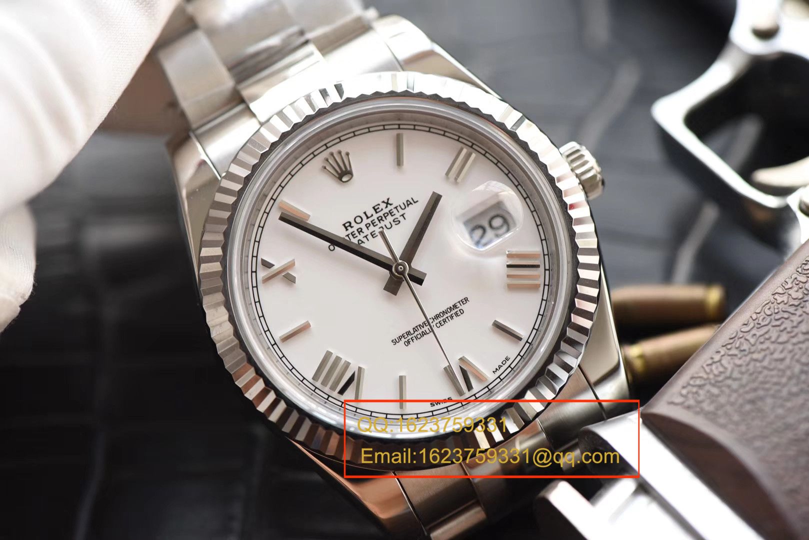 【N Factory 一比一复刻手表】高仿 Rolex （ROLEX）  Datejust 系列116333-72213黑罗机械男表 / RBD068