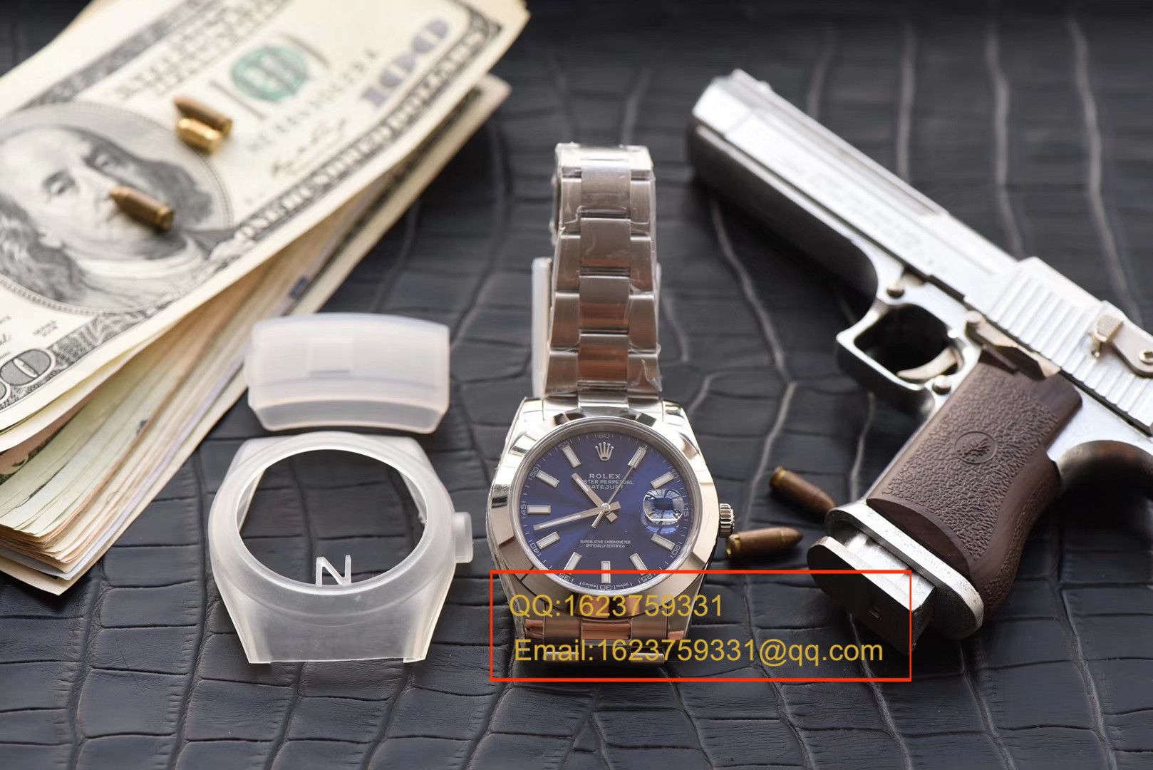 【 Video analysis N Factory 一比一超A高仿手表】 Rolex   Datejust 系列116300蓝盘 wrist watch  / RBD187