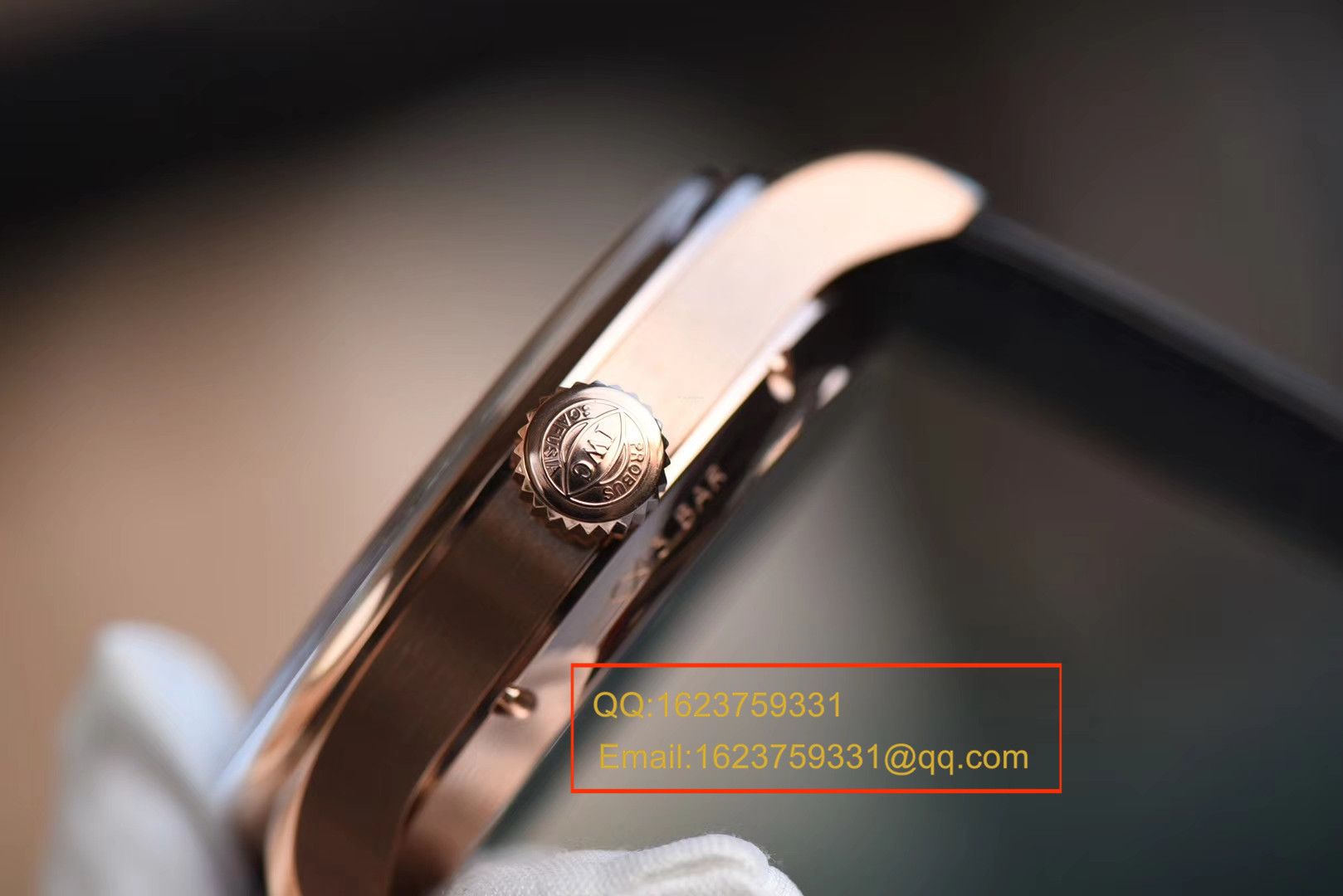【YL一比一超A高仿手表】 IWC 葡萄牙年历 wrist watch  IWC 年历玫瑰金黑面款 / WG125