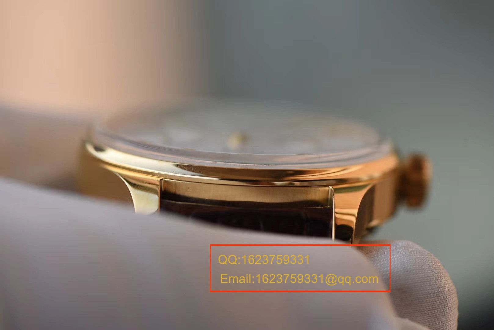【YL一比一超A高精仿手表】 IWC 葡萄牙年历 wrist watch 系列 IWC 年历黄金壳白面款 / WG105
