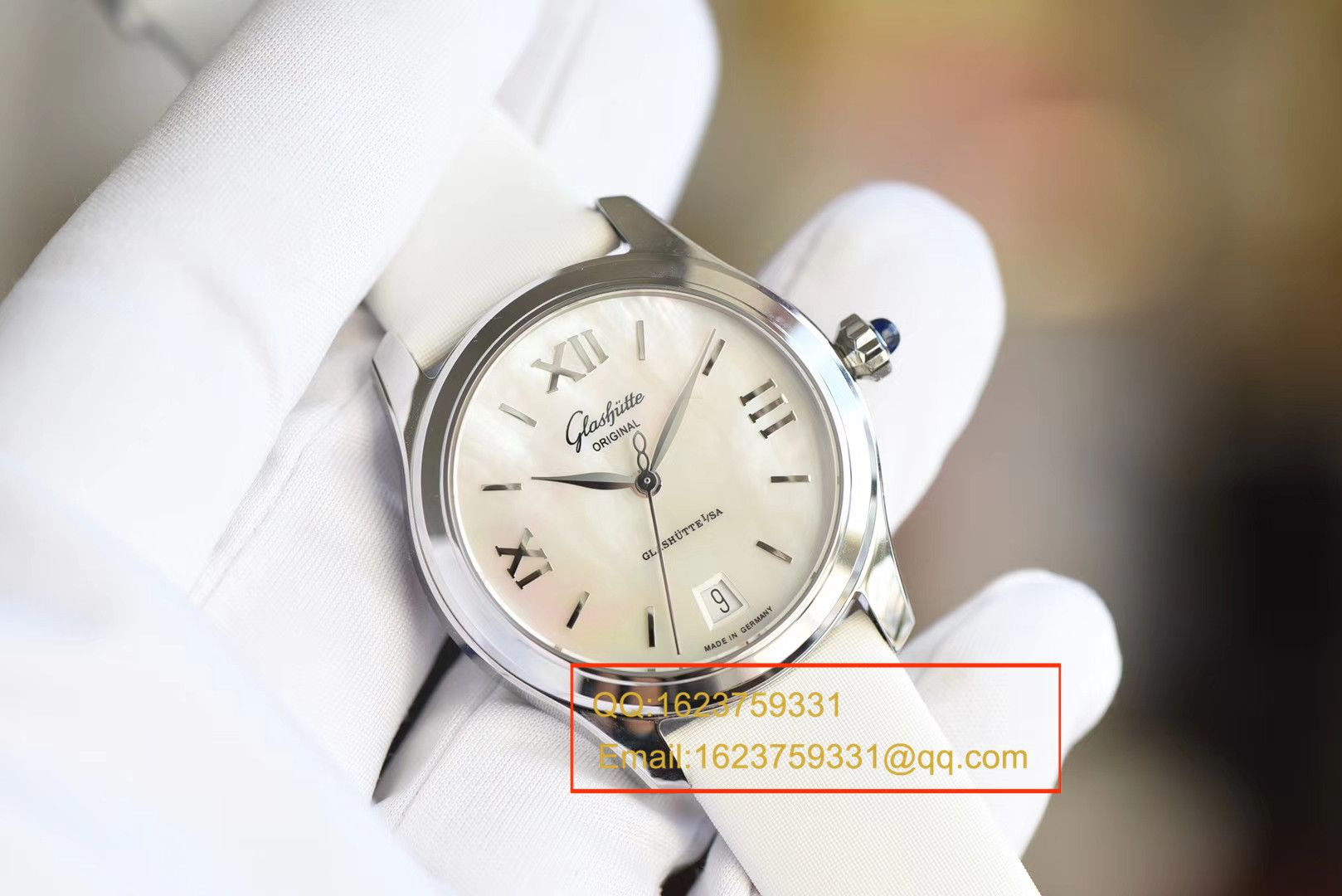 【FK一比一超A高仿手表】glashuette original原创女表系列39-22-08-02-44女士 wrist watch  / GLA045
