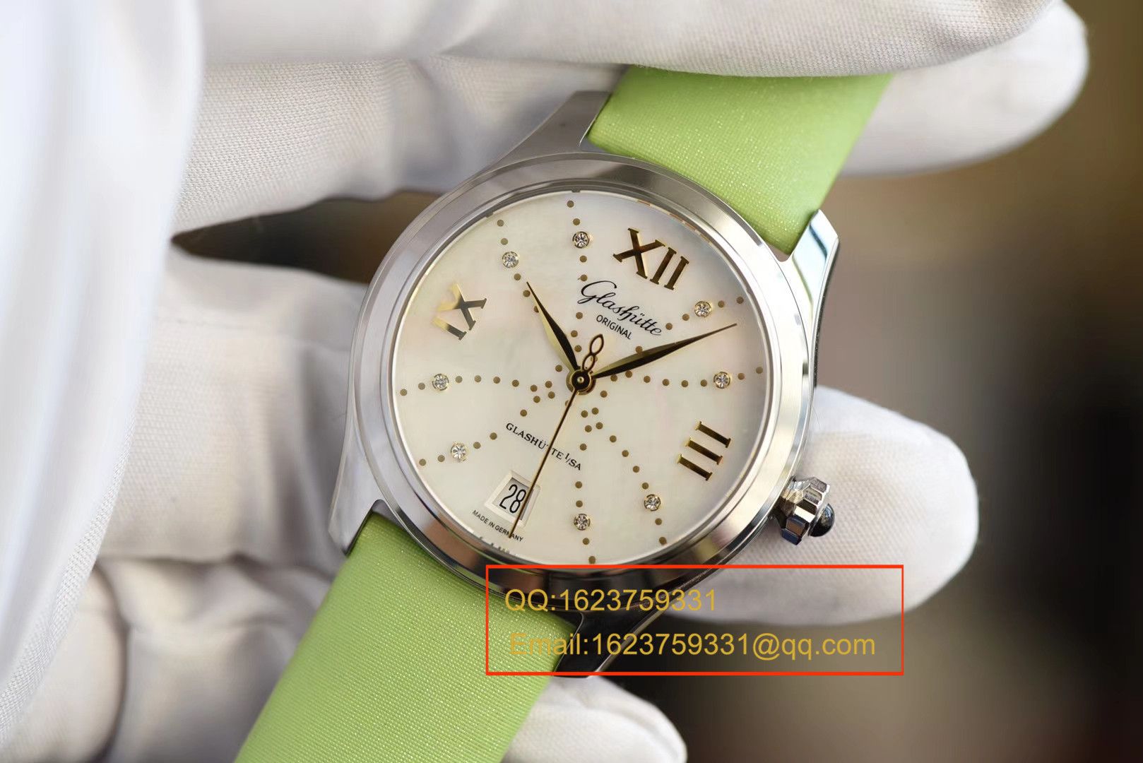 【FK一比一超A精高仿手表】glashuette original原创女表系列 1-39-22-12-02-04 wrist watch  / GLA046