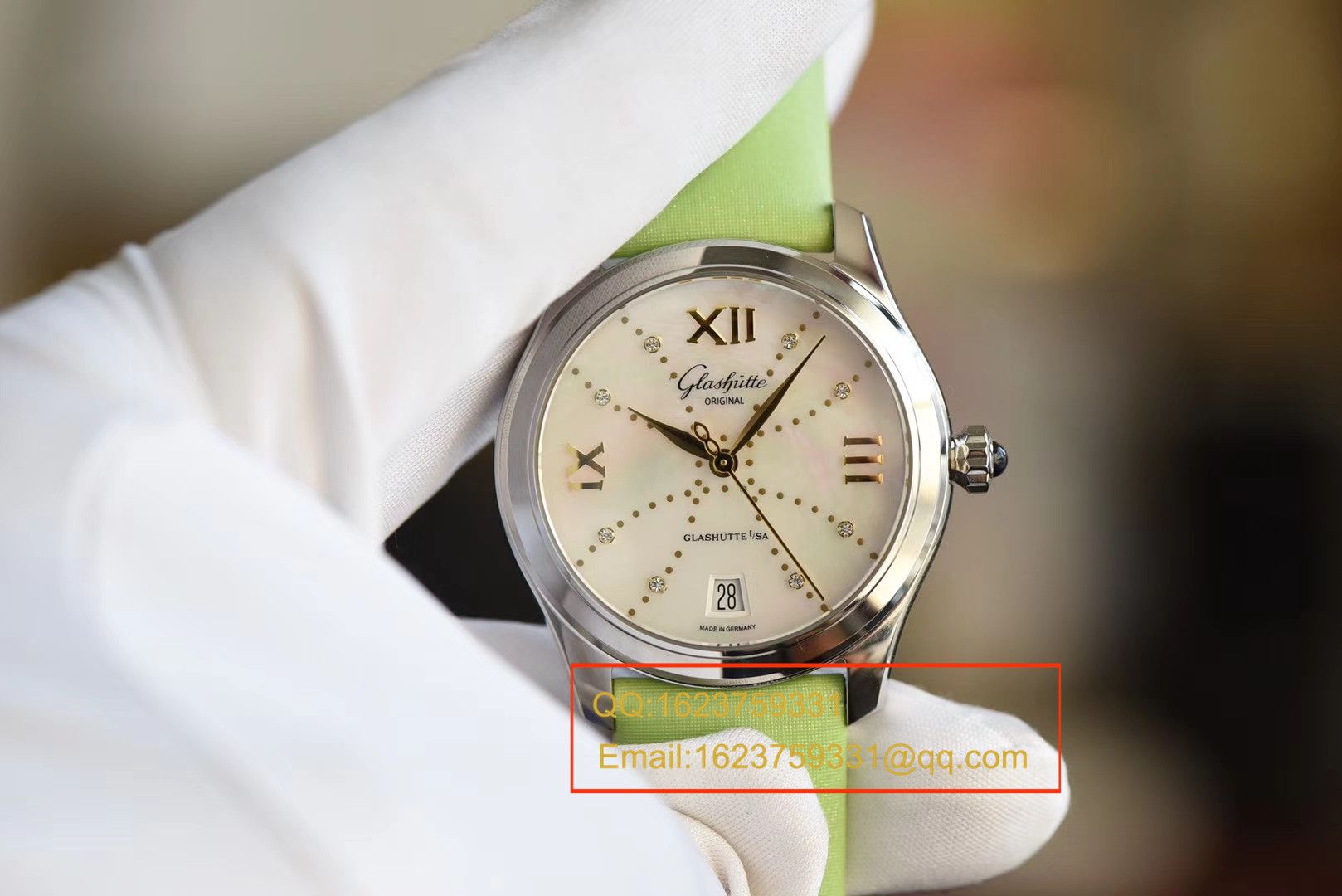 【FK一比一超A精高仿手表】glashuette original原创女表系列 1-39-22-12-02-04 wrist watch  / GLA046