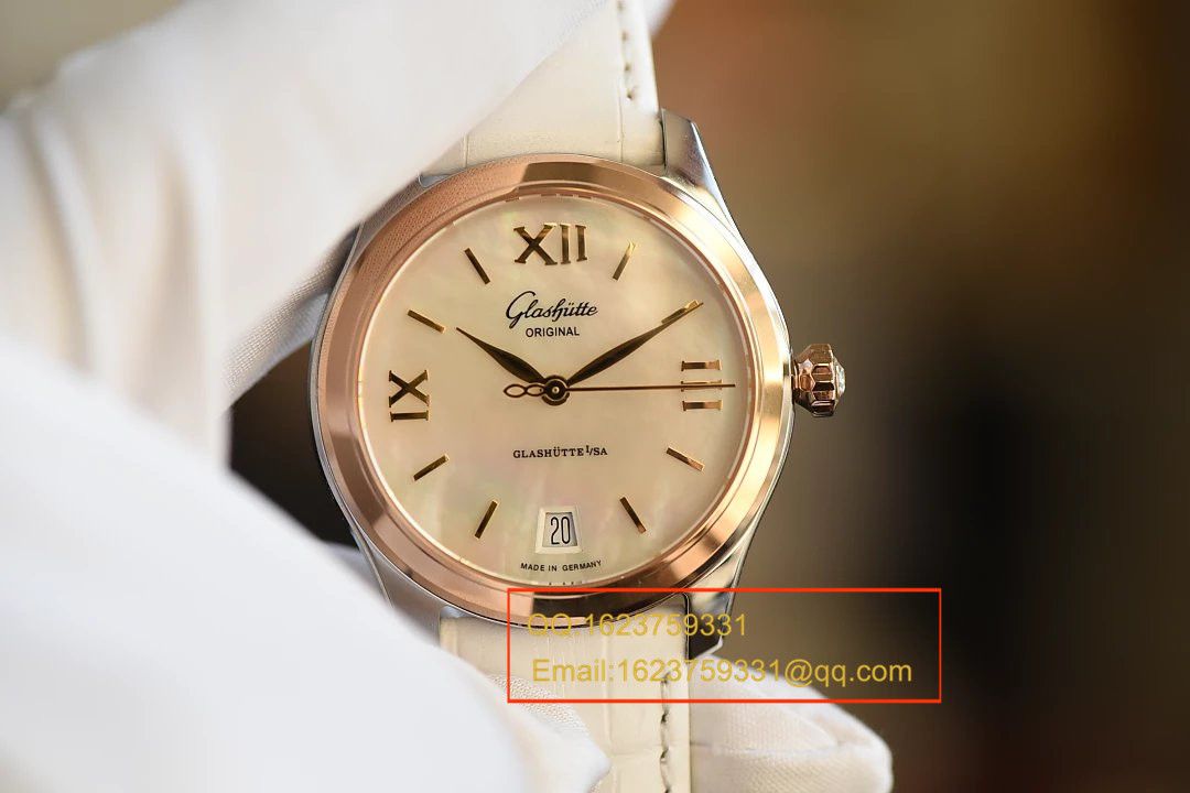 【FK一比一超A高仿手表】glashuette original原创女表系列1-39-22-09-11-04 wrist watch  / GLA047