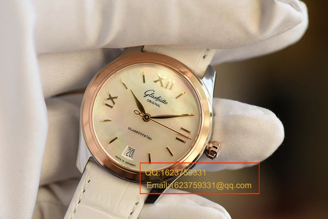 【FK一比一超A高仿手表】glashuette original原创女表系列1-39-22-09-11-04 wrist watch  / GLA047