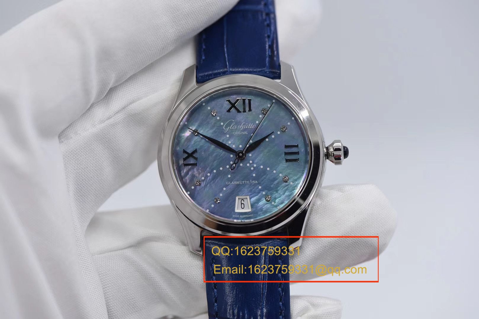 【FK一比一超A复刻高仿手表】glashuette original原创女表系列 1-39-22-11-02-04 wrist watch  / GLA050