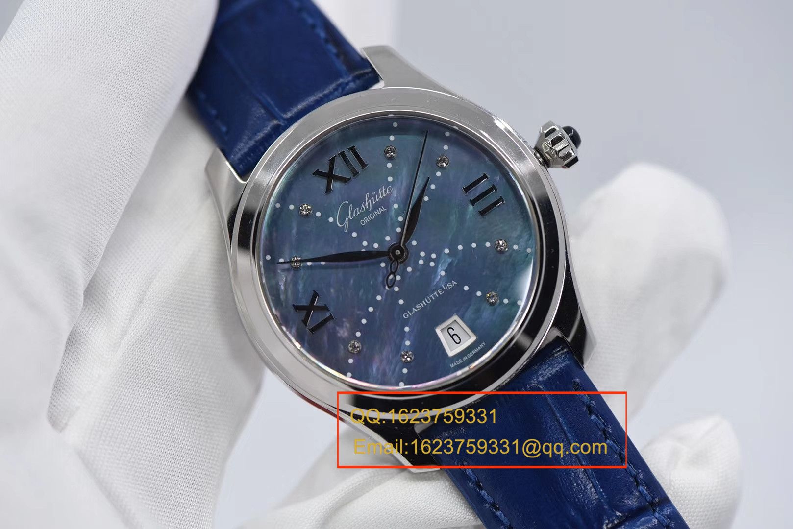 【FK一比一超A复刻高仿手表】glashuette original原创女表系列 1-39-22-11-02-04 wrist watch  / GLA050