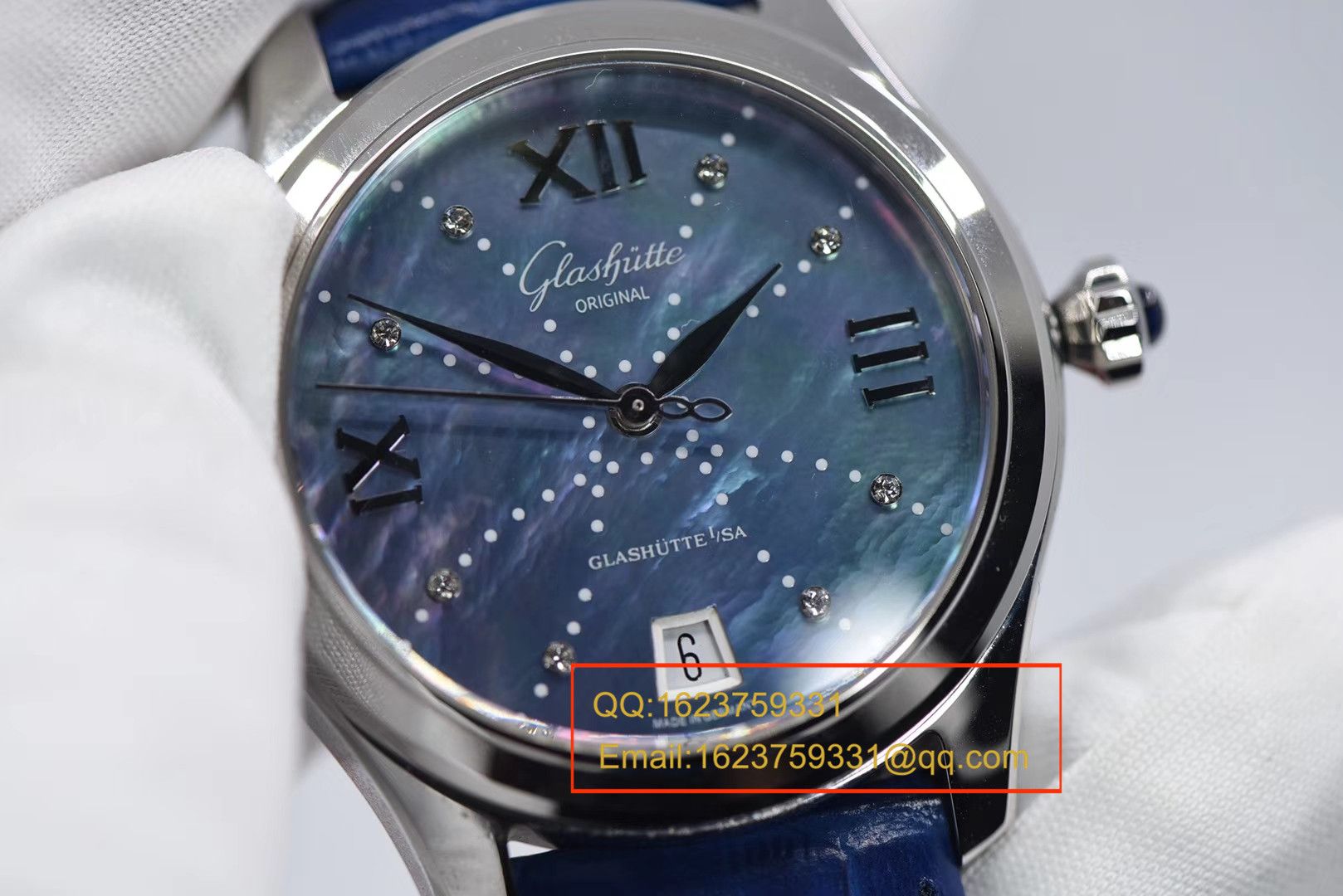 【FK一比一超A复刻高仿手表】glashuette original原创女表系列 1-39-22-11-02-04 wrist watch  / GLA050
