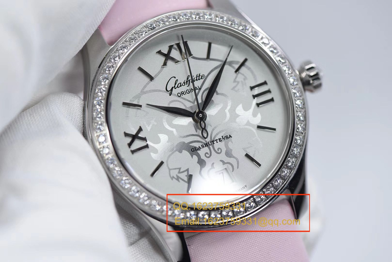 【FK一比一超A精高仿女表】glashuette original原创女表系列1-39-22-03-22-44 wrist watch  / GLA048