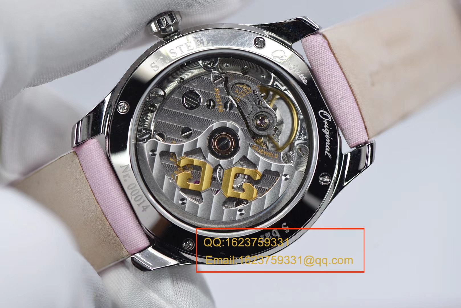 【FK一比一超A精高仿女表】glashuette original原创女表系列1-39-22-03-22-44 wrist watch  / GLA048