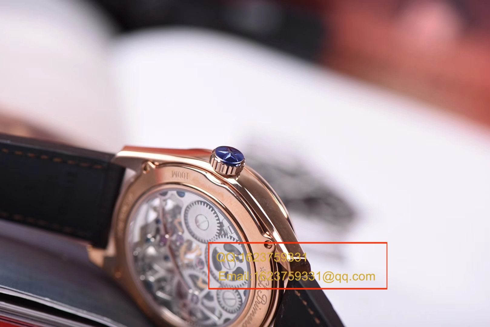 【 Video analysis 】BM一比一超A高仿真力时ACADEMY系列镂空玫瑰金 Tourbillon  wrist watch  / ZSLEA038