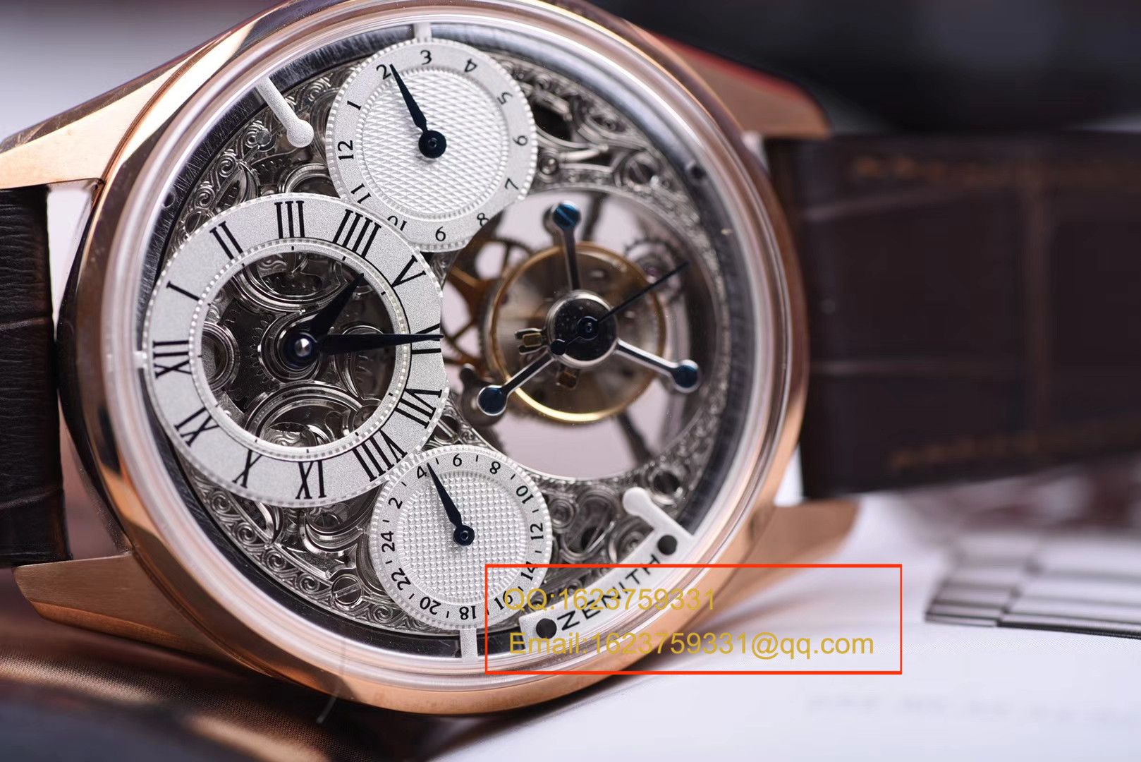 【 Video analysis 】BM一比一超A高仿真力时ACADEMY系列镂空玫瑰金 Tourbillon  wrist watch  / ZSLEA038