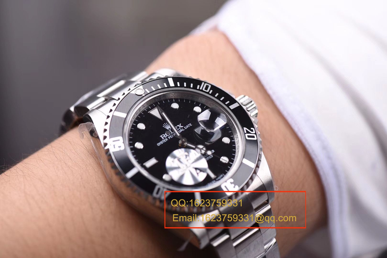【JF Factory 一比一超A高仿手表】 Rolex  Submariner 型系列16610LV第四代老款 Submariner  / RBE173A