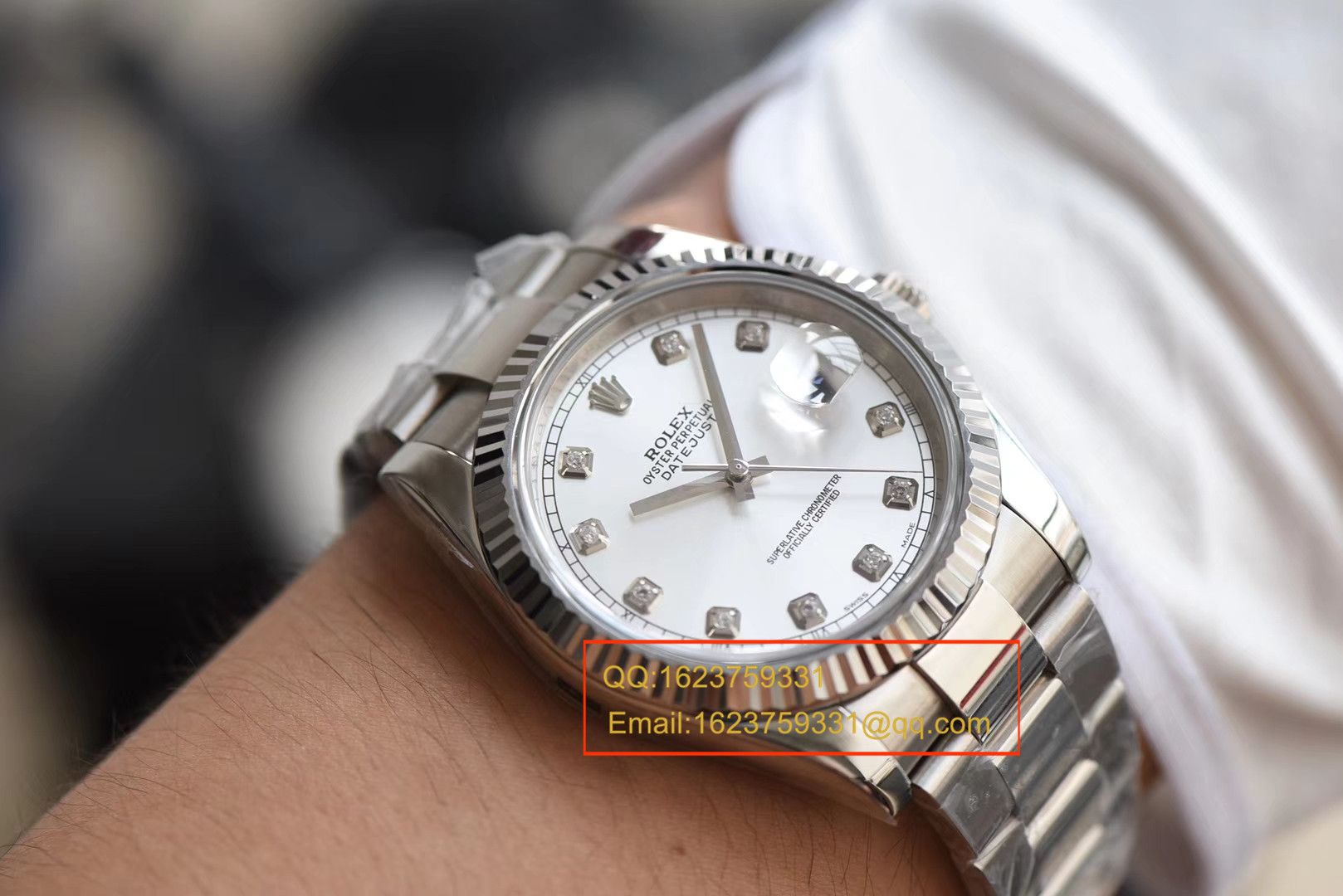 【N Factory 1:1超A高仿手表】 Rolex   Datejust 系列116334-72210 G wrist watch  / RBD089